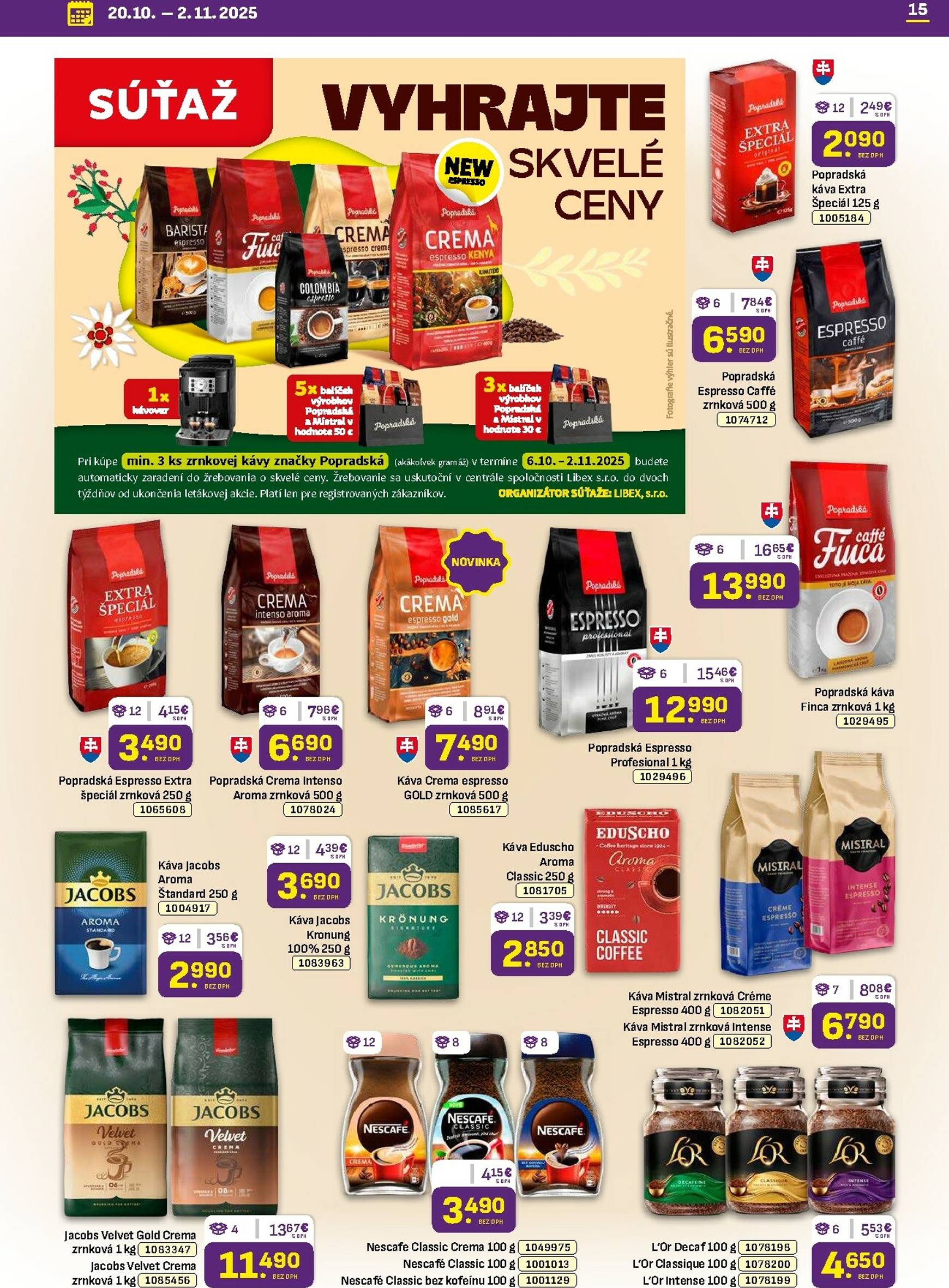 Page 15 of Aktuálny libex leták platný od pondelka 20.10 do 02.11