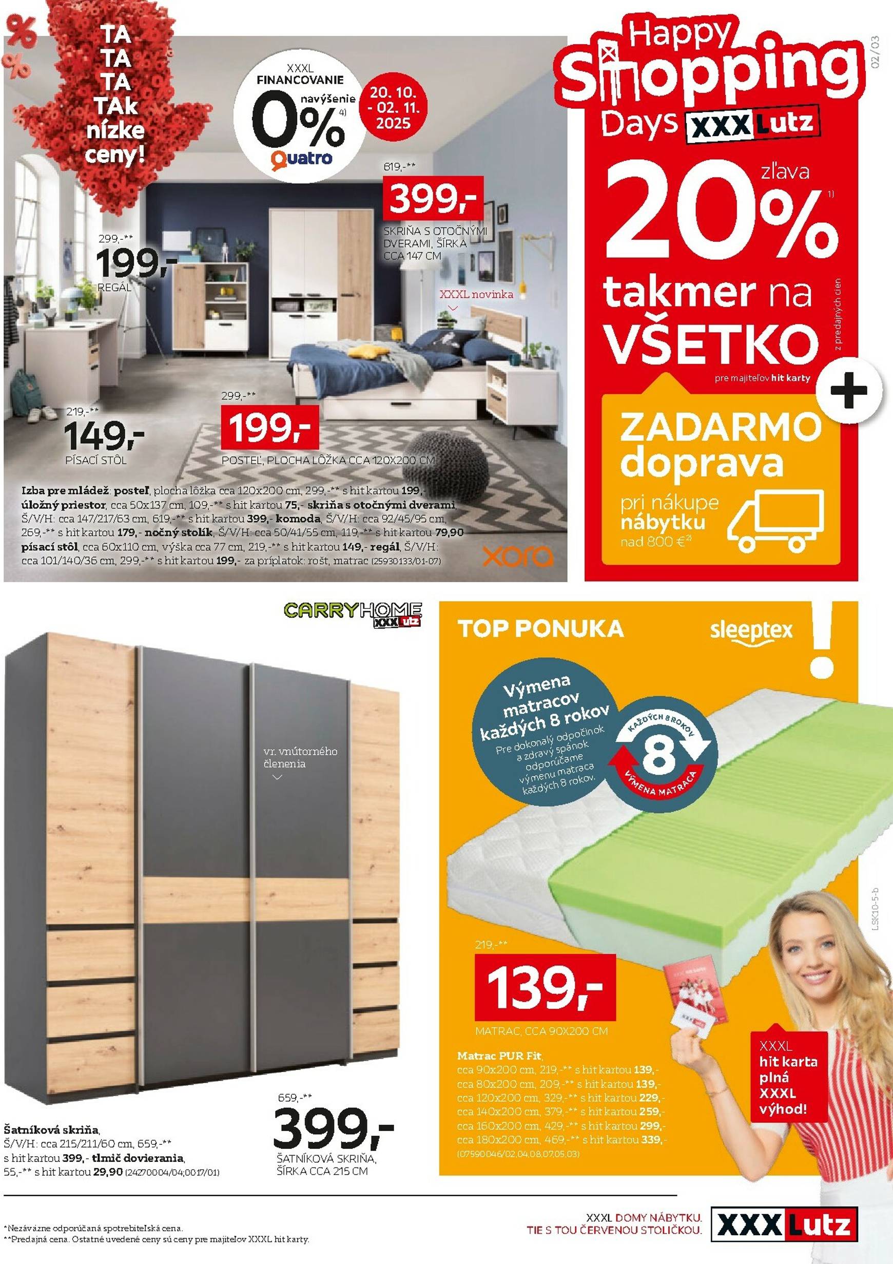 Page 3 of Aktuálny xxxlutz leták platný od pondelka 20.10 do 02.11