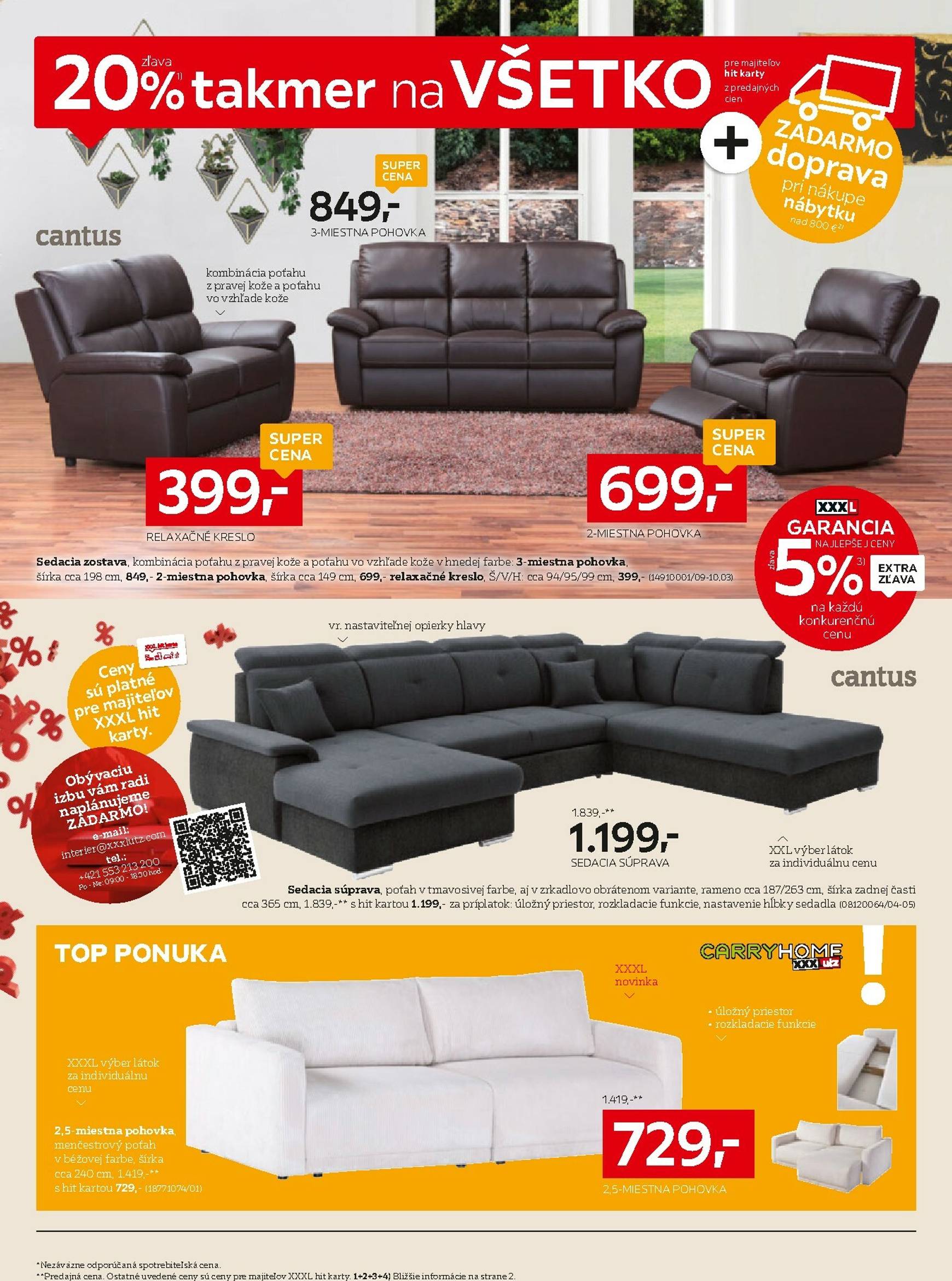 Page 4 of Aktuálny xxxlutz leták platný od pondelka 20.10 do 02.11