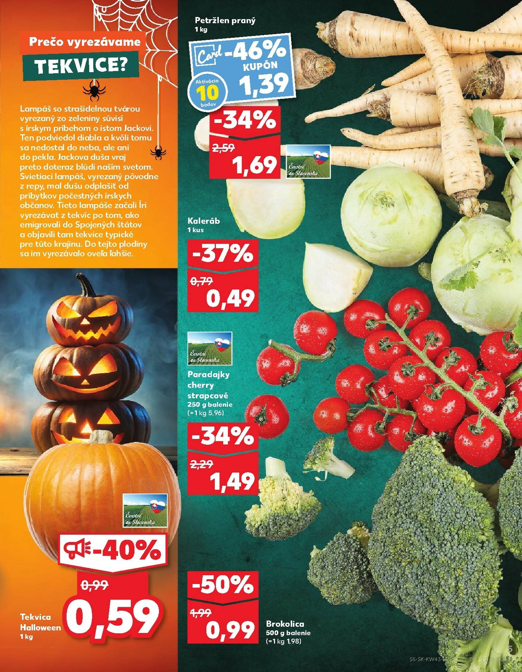 Page 5 of Aktuálny kaufland leták platný od štvrtka 23.10 do 29.10