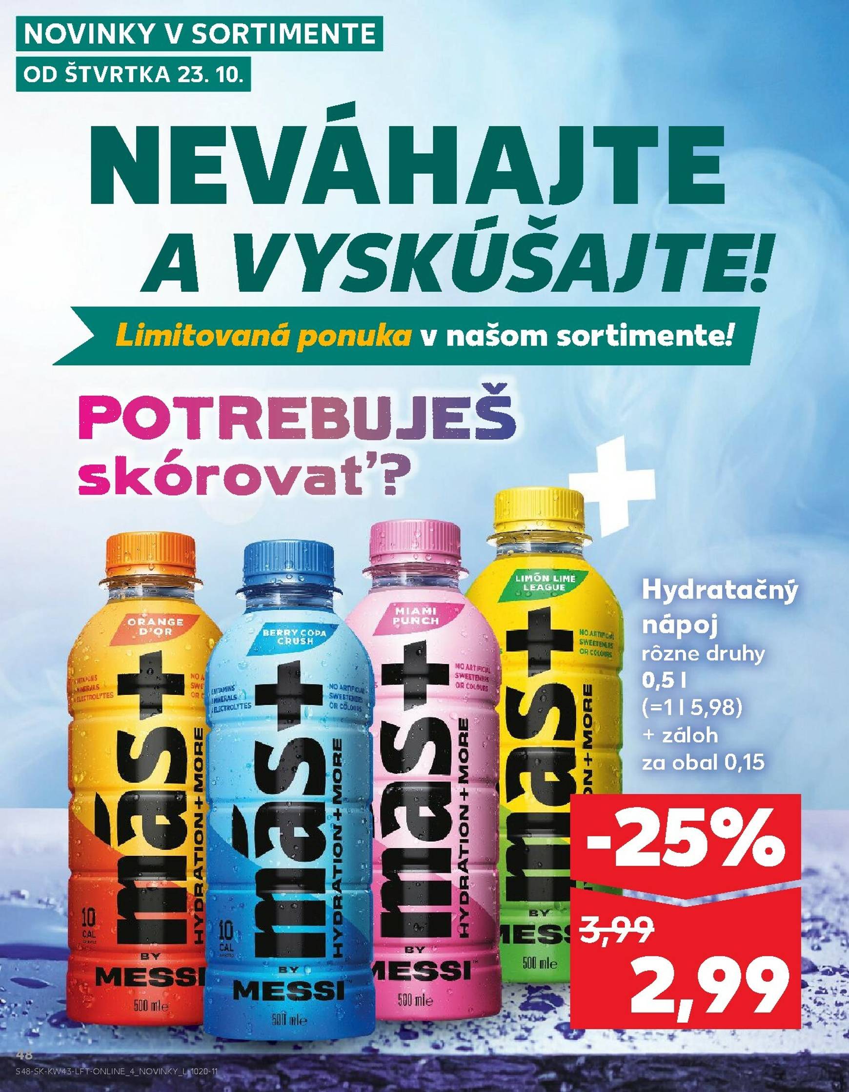 Page 48 of Aktuálny kaufland leták platný od štvrtka 23.10 do 29.10
