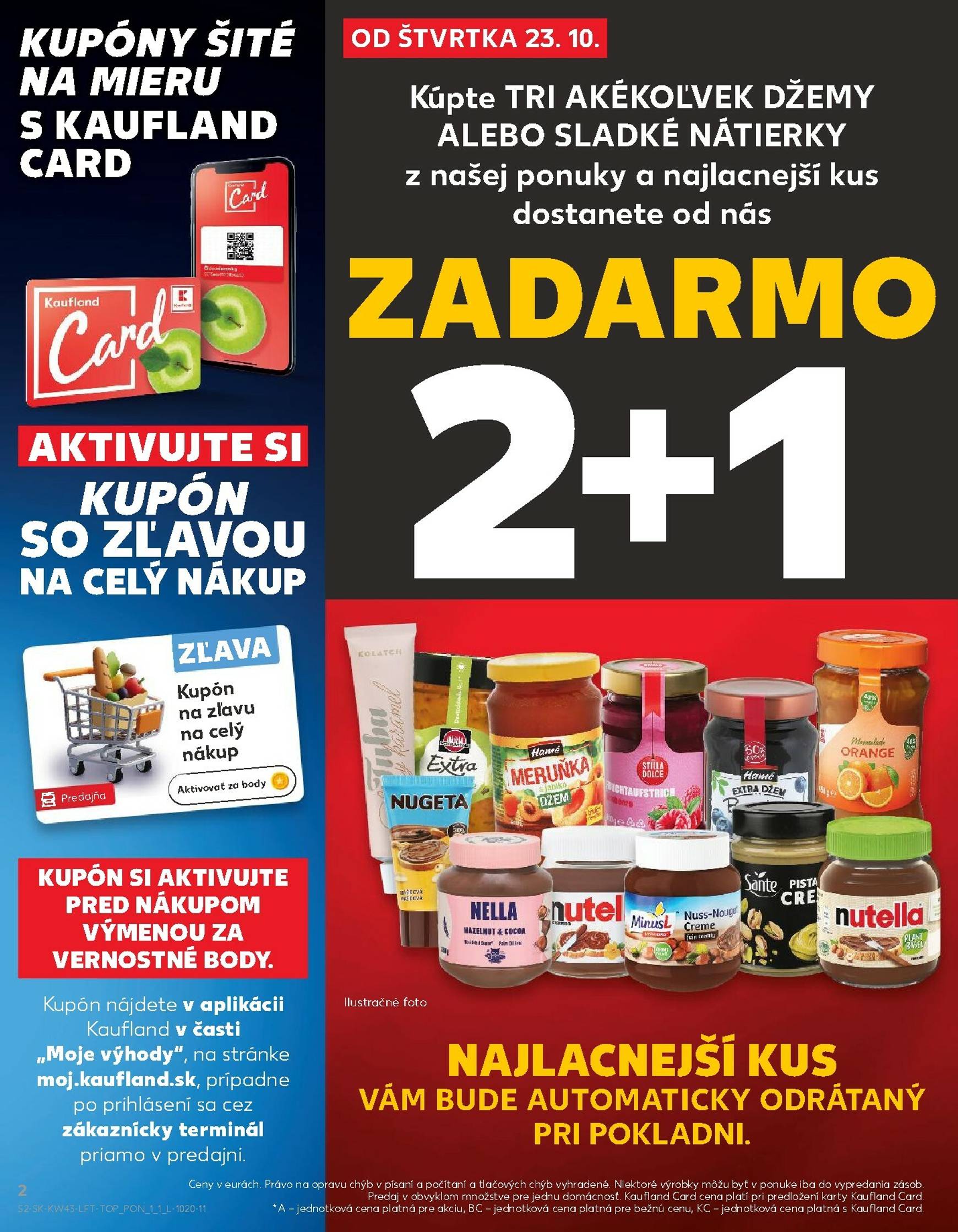 Page 2 of Aktuálny kaufland leták platný od štvrtka 23.10 do 29.10