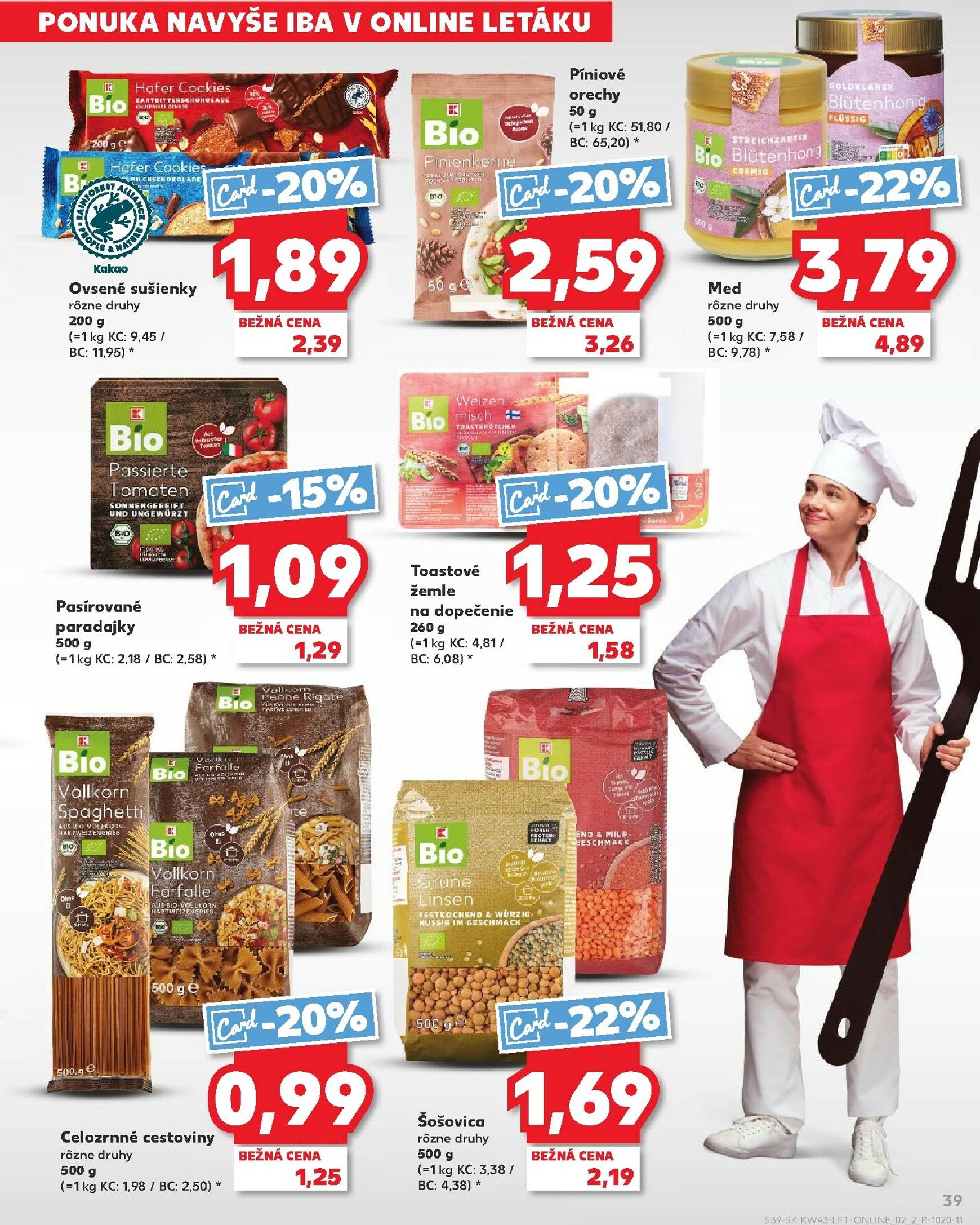 Page 39 of Aktuálny kaufland leták platný od štvrtka 23.10 do 29.10
