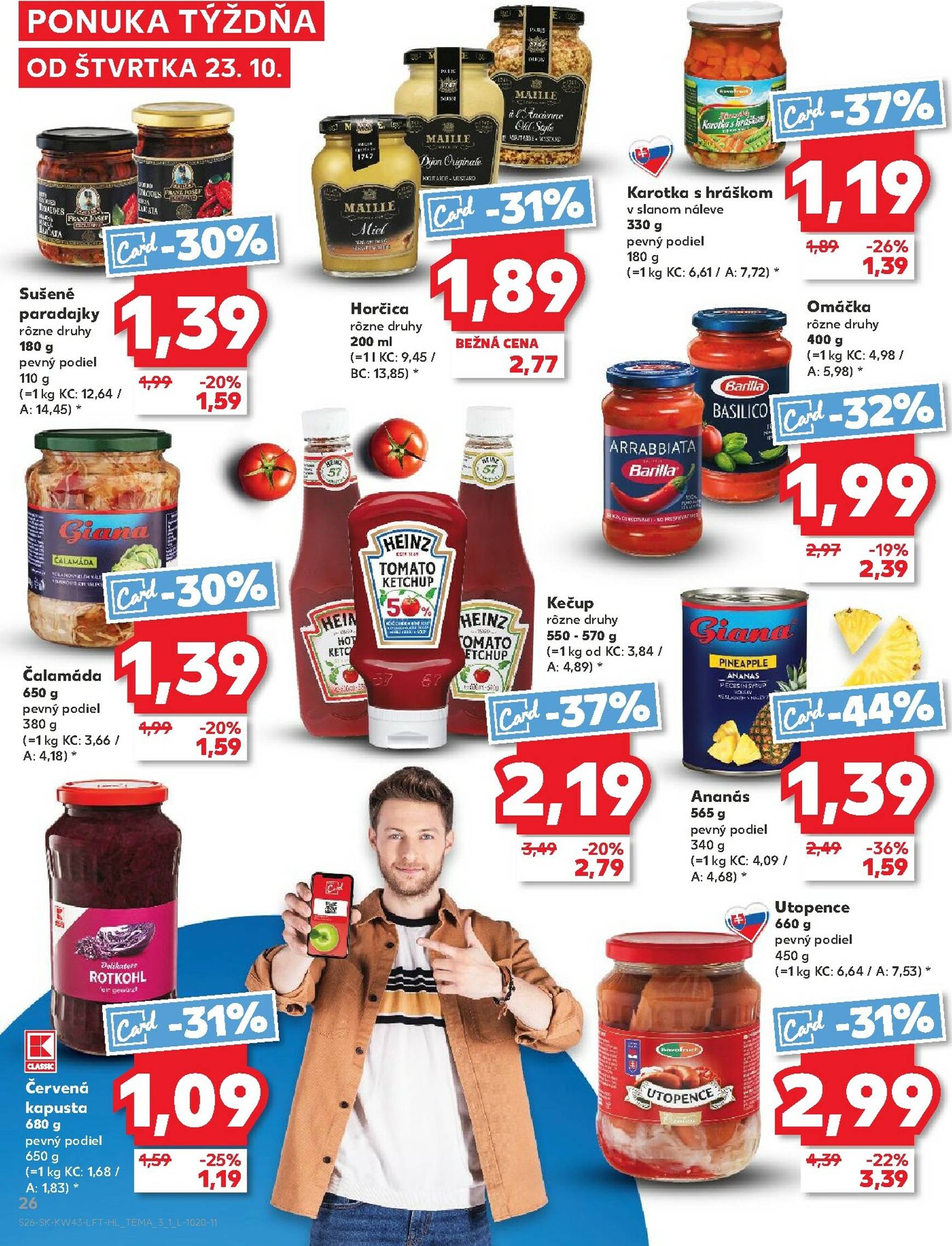 Page 26 of Aktuálny kaufland leták platný od štvrtka 23.10 do 29.10