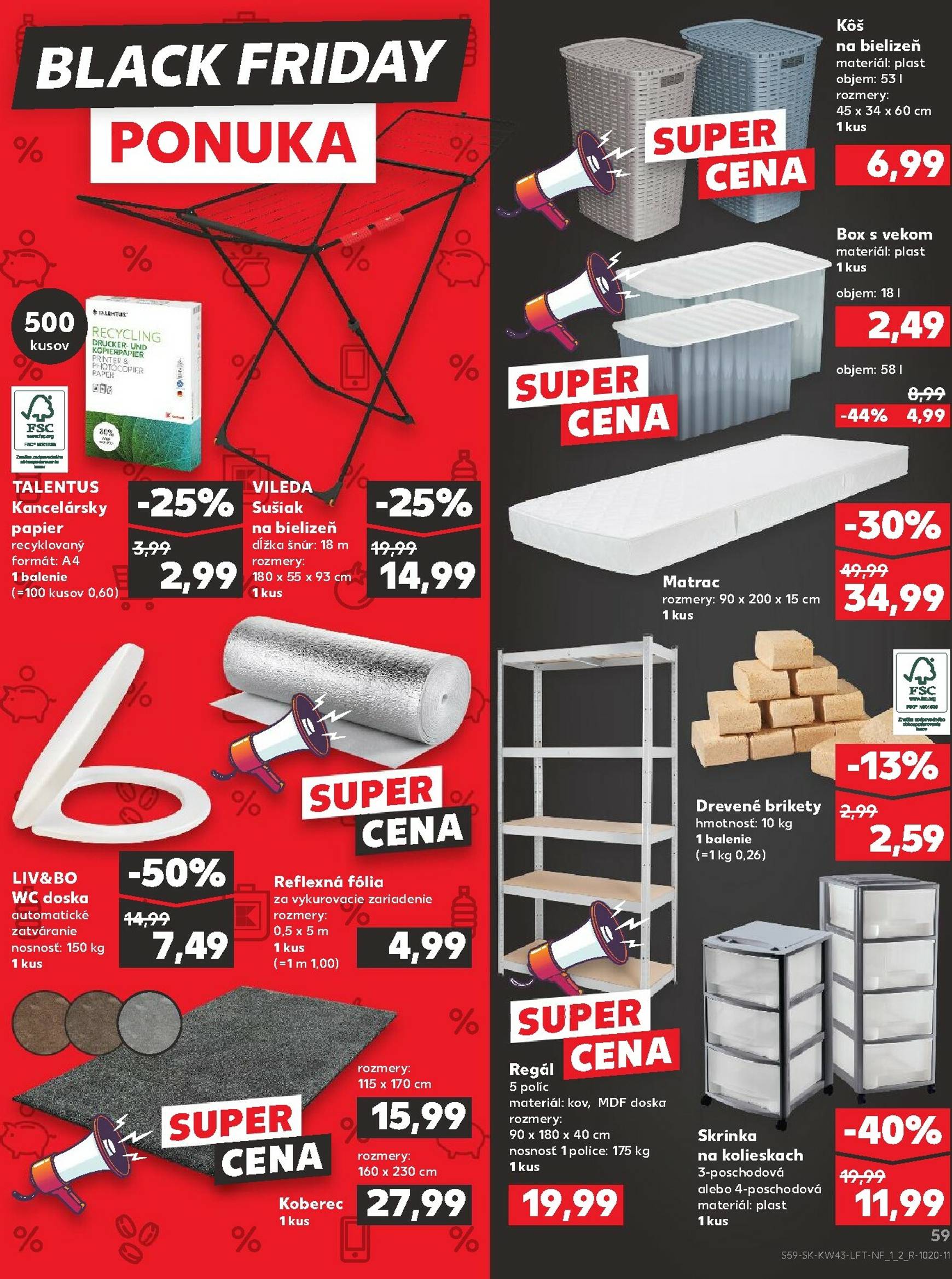 Page 59 of Aktuálny kaufland leták platný od štvrtka 23.10 do 29.10
