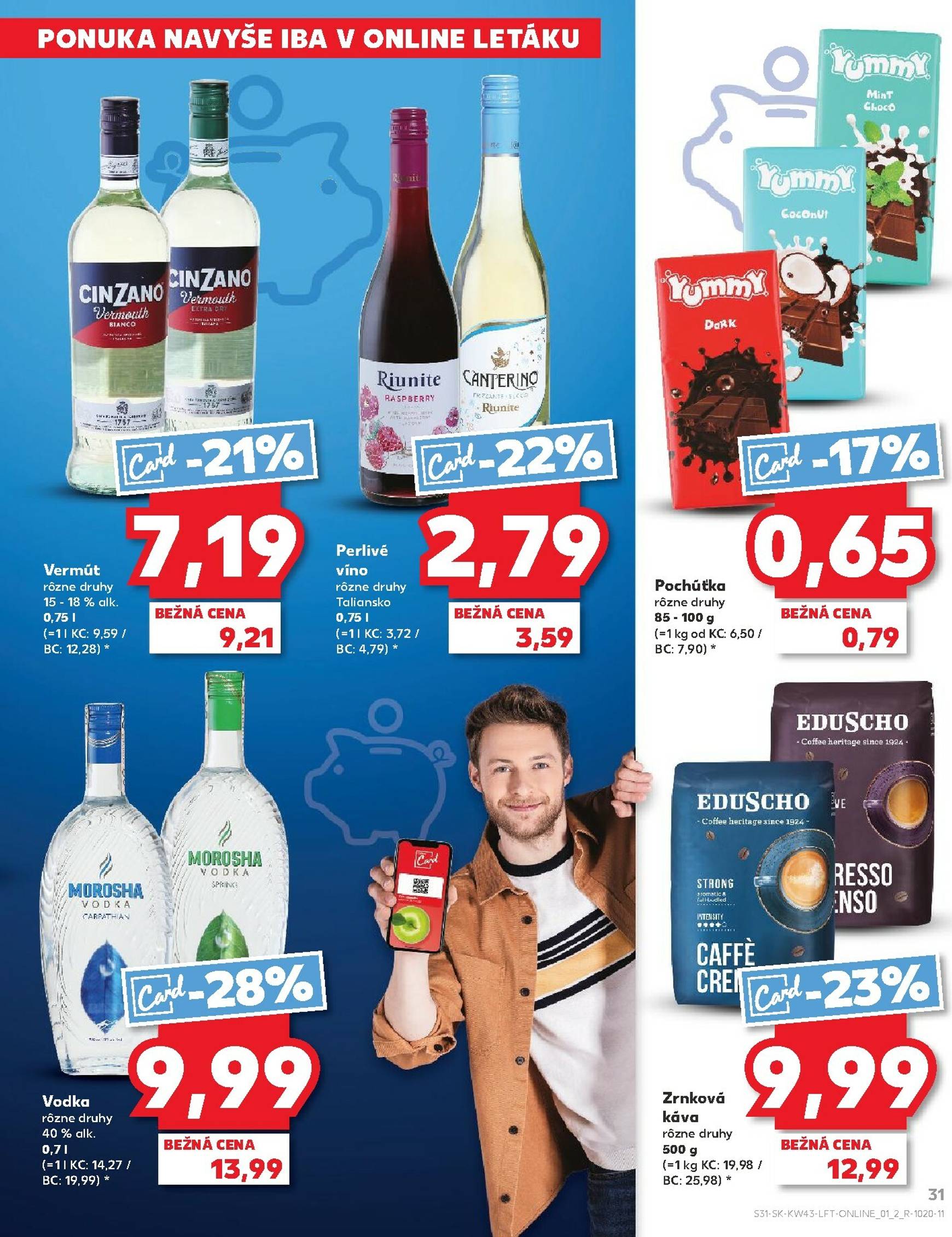 Page 31 of Aktuálny kaufland leták platný od štvrtka 23.10 do 29.10