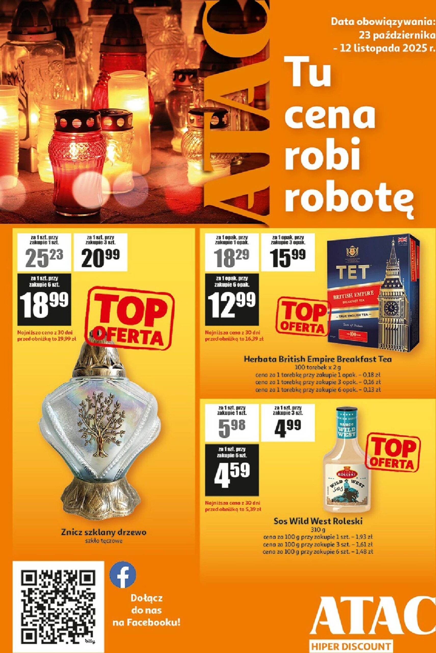 Page 1 of Aktuálny auchan-polsko leták platný od štvrtka 23.10 do 12.11