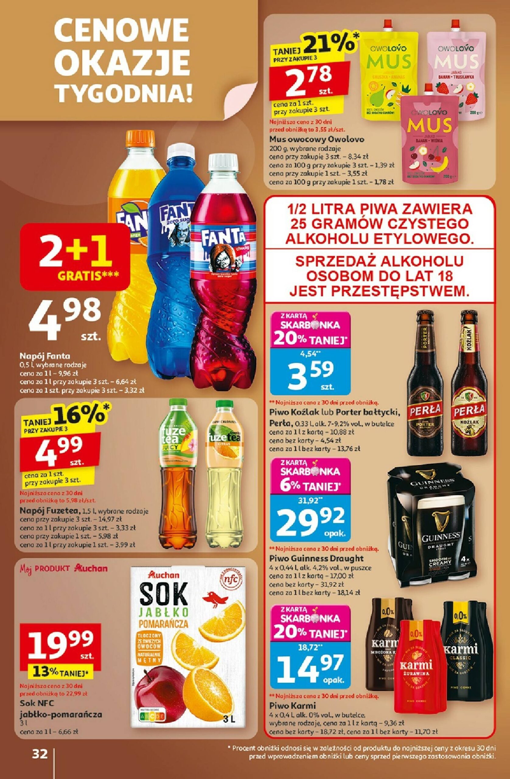 Page 32 of Aktuálny auchan-polsko leták platný od štvrtka 23.10 do 29.10