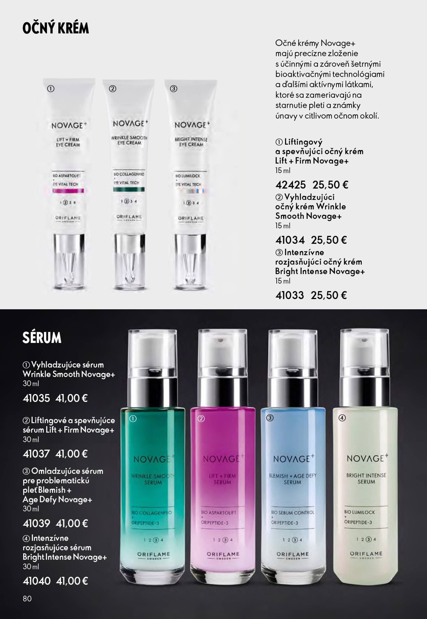 Page 80 of Aktuálny oriflame leták platný od stredy 22.10 do 11.11