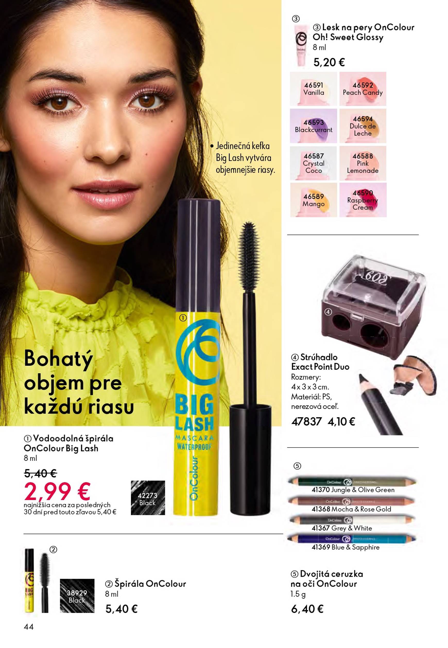 Page 44 of Aktuálny oriflame leták platný od stredy 22.10 do 11.11