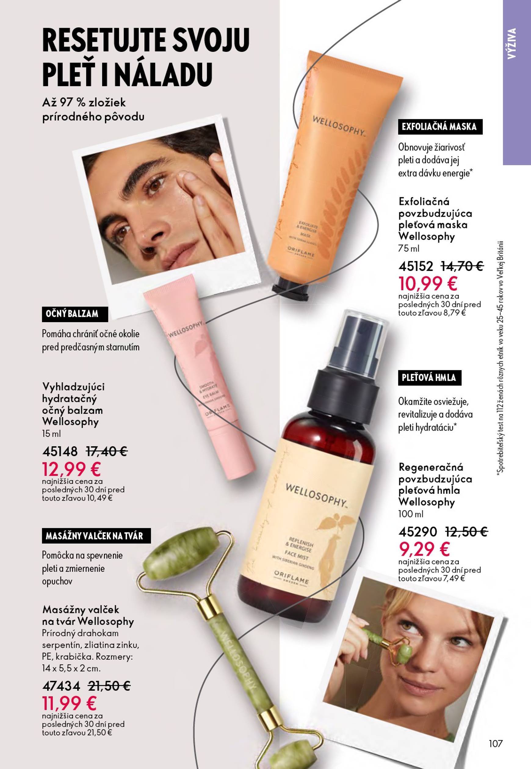 Page 107 of Aktuálny oriflame leták platný od stredy 22.10 do 11.11