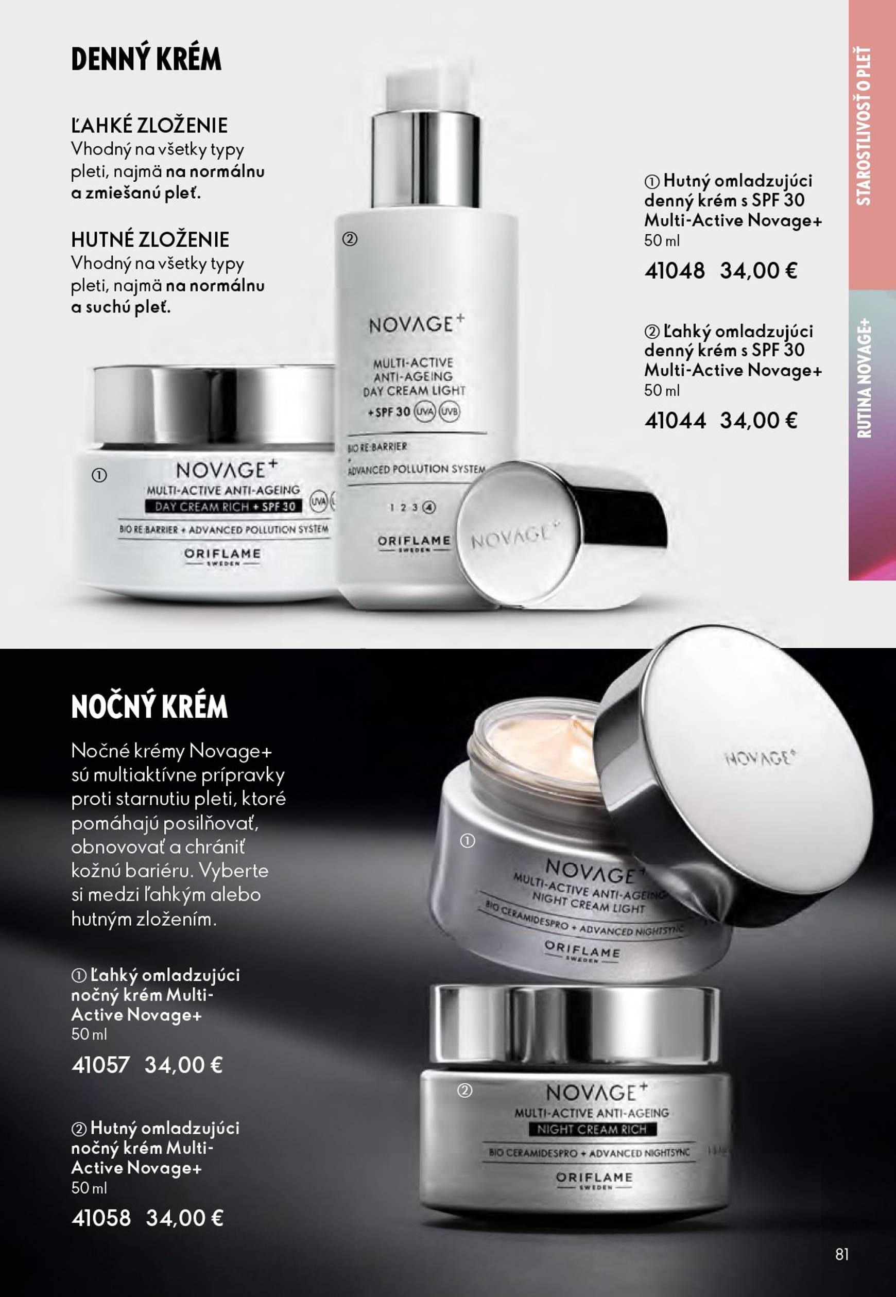 Page 81 of Aktuálny oriflame leták platný od stredy 22.10 do 11.11