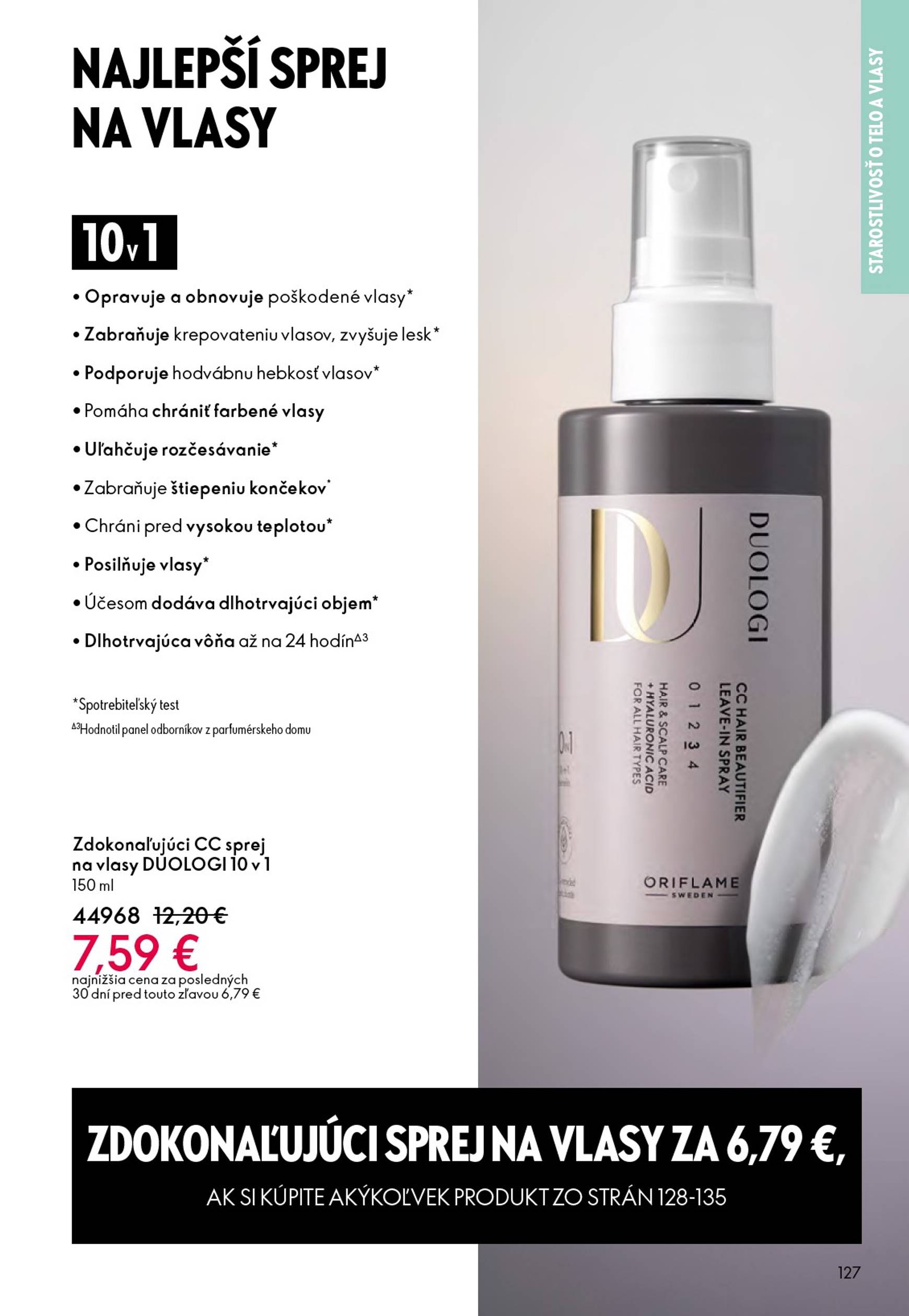 Page 127 of Aktuálny oriflame leták platný od stredy 22.10 do 11.11