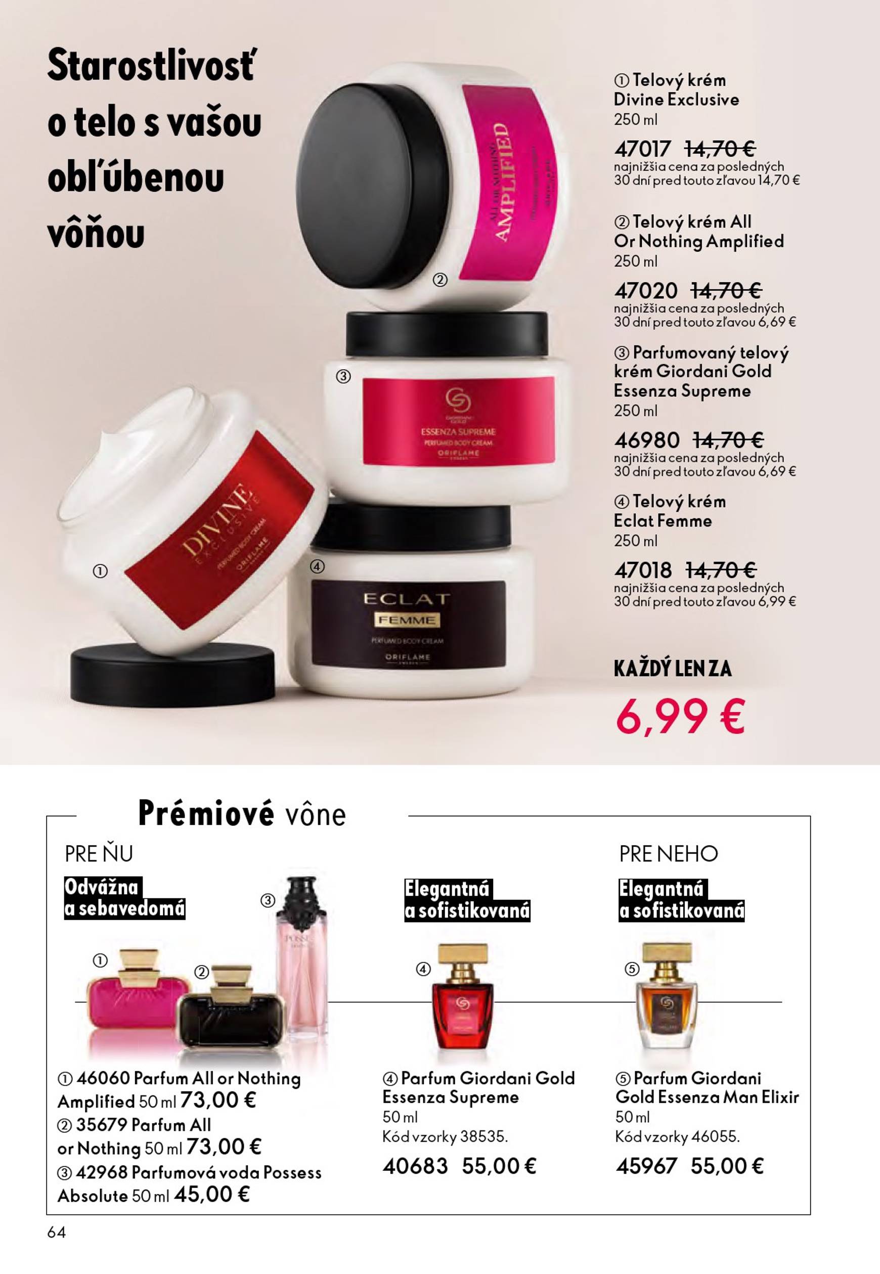 Page 64 of Aktuálny oriflame leták platný od stredy 22.10 do 11.11