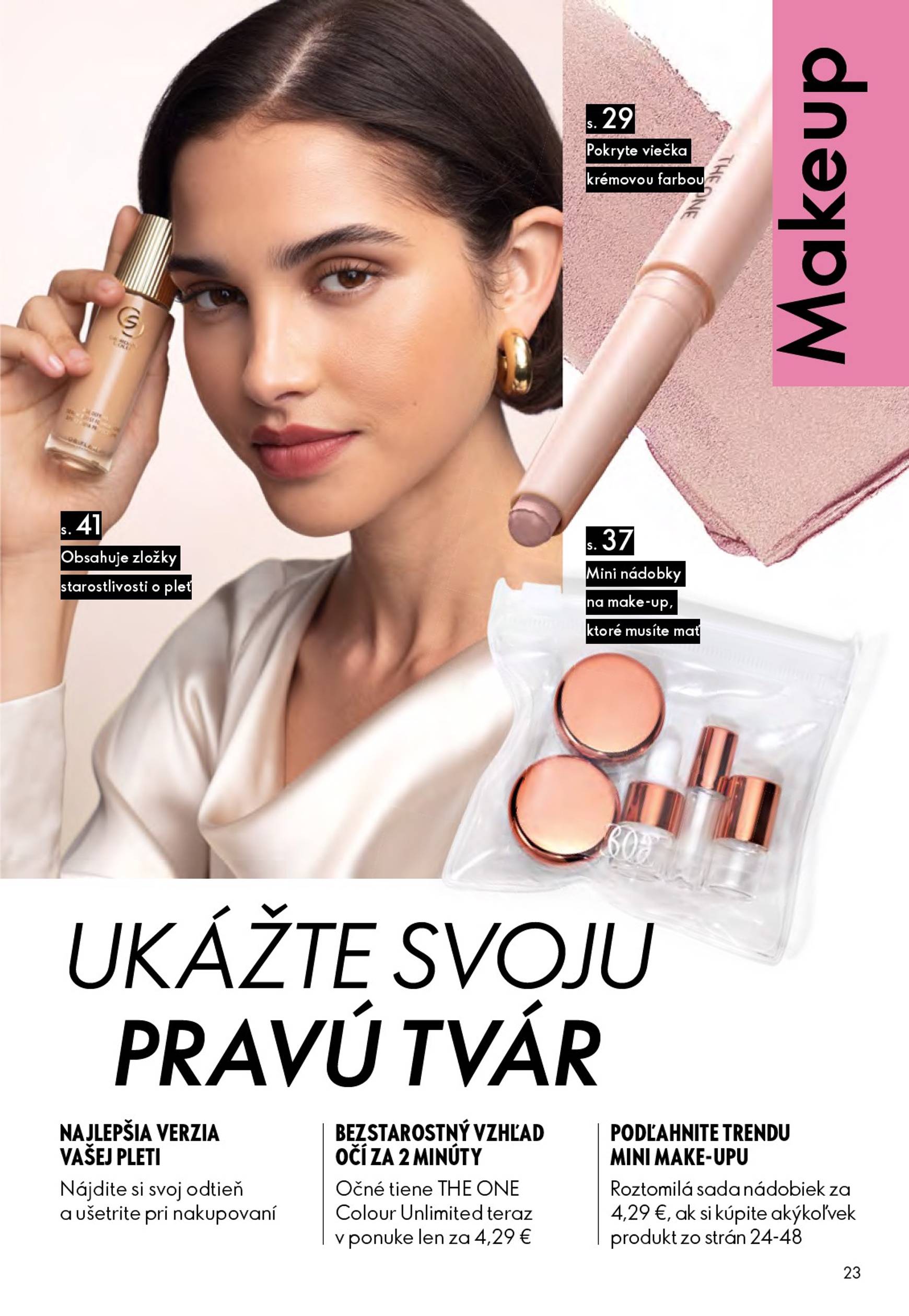 Page 23 of Aktuálny oriflame leták platný od stredy 22.10 do 11.11