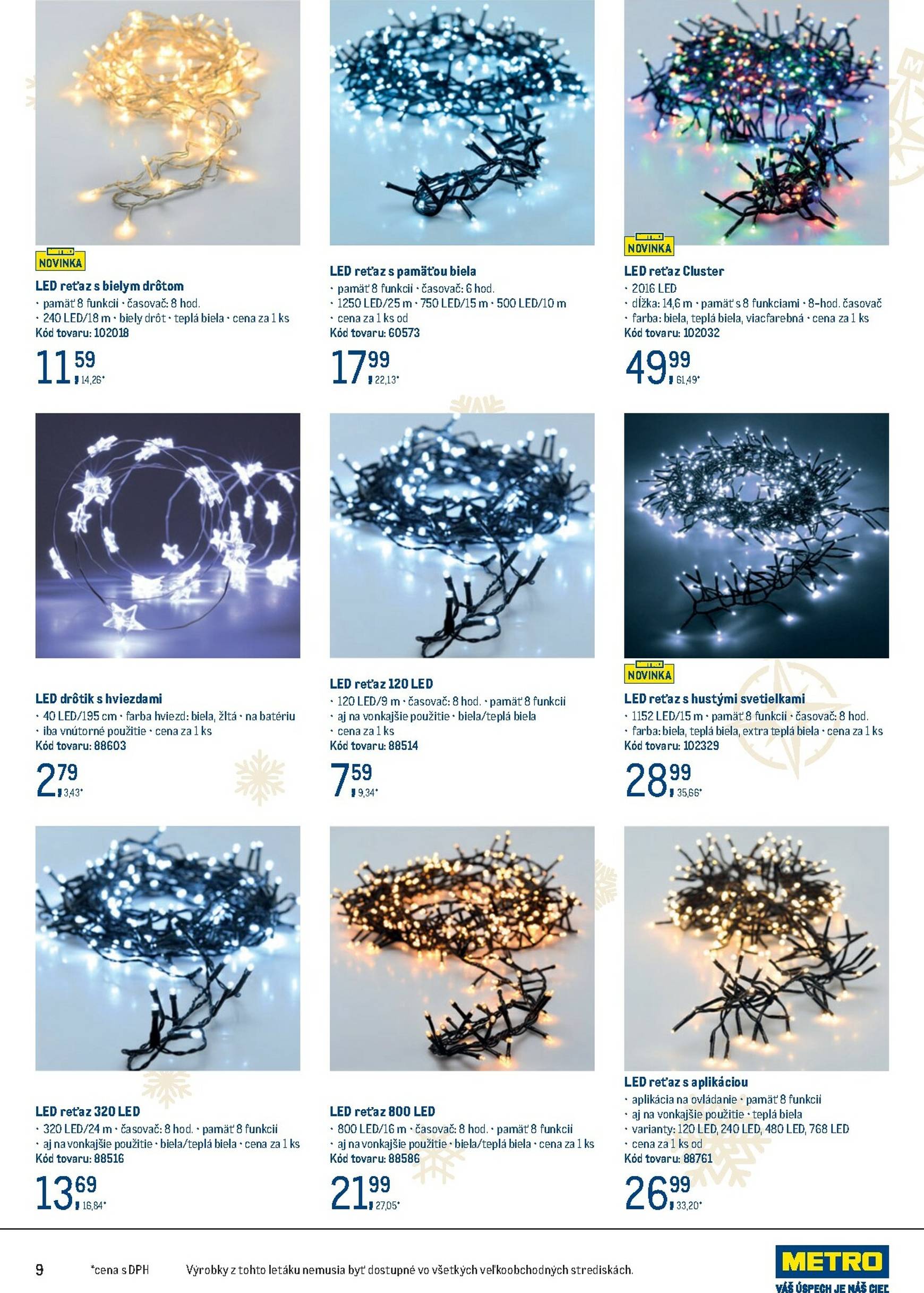 Page 9 of Aktuálny metro leták platný od stredy 22.10 do 18.11