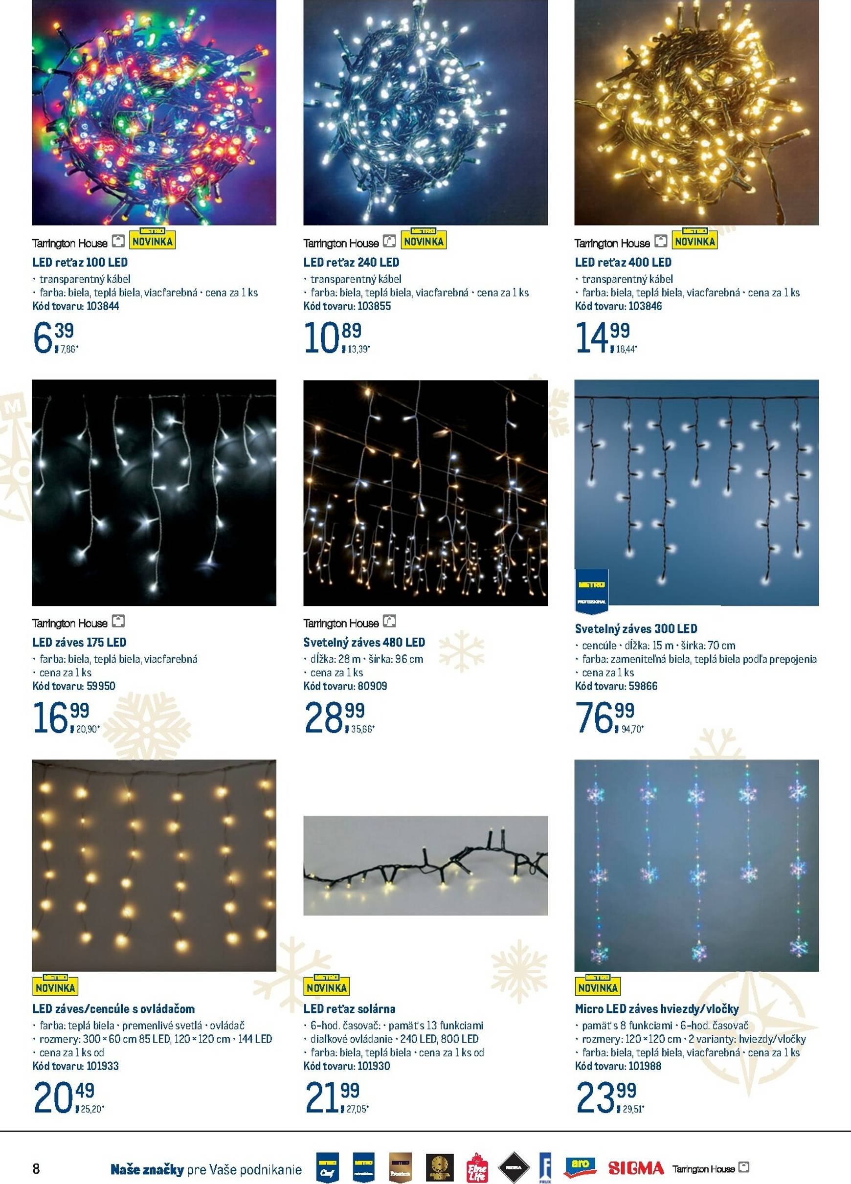 Page 8 of Aktuálny metro leták platný od stredy 22.10 do 18.11