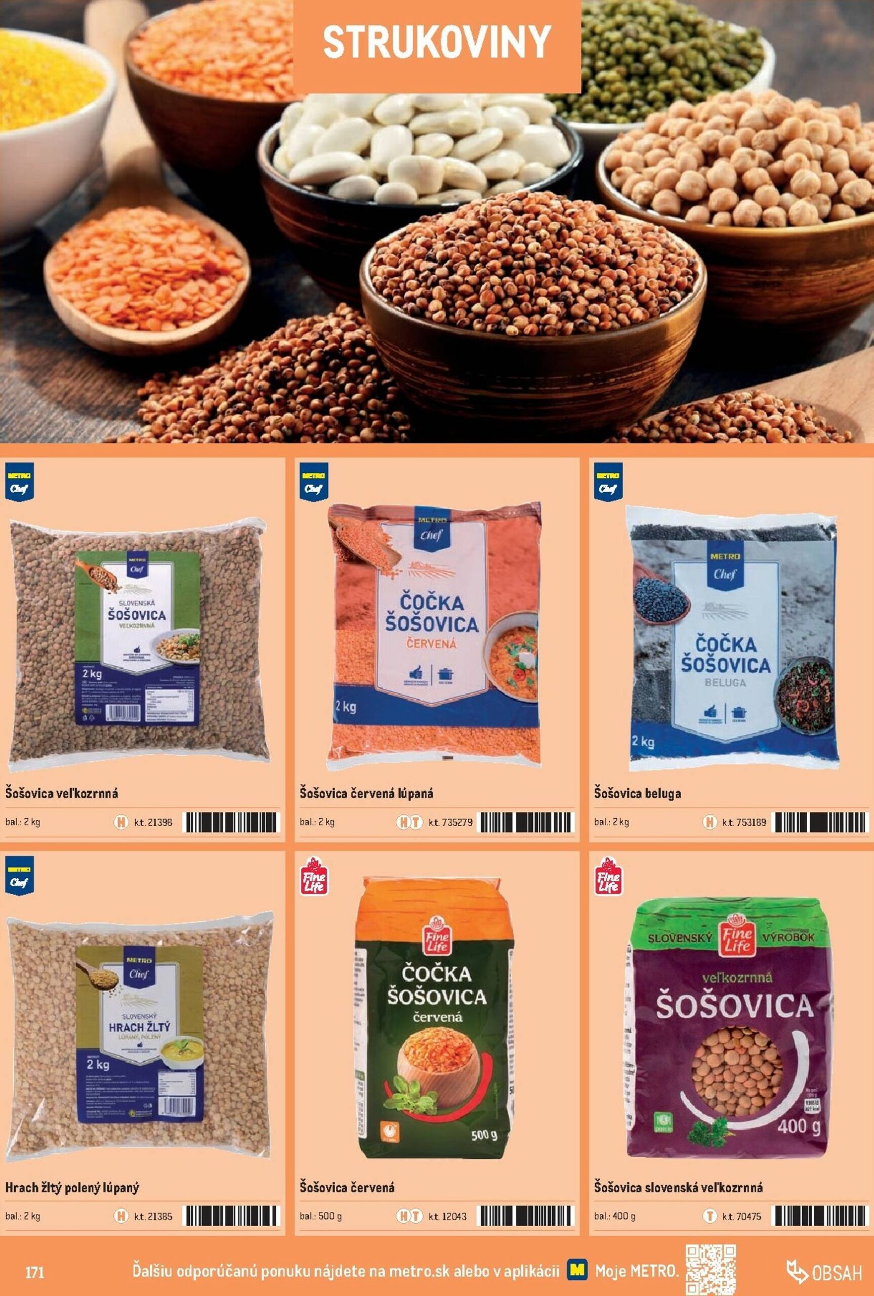 Page 171 of Aktuálny metro leták platný od stredy 01.10 do 31.12