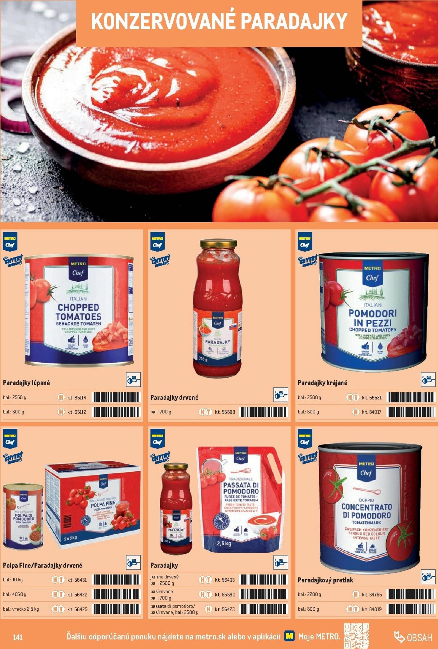 Page 141 of Aktuálny metro leták platný od stredy 01.10 do 31.12