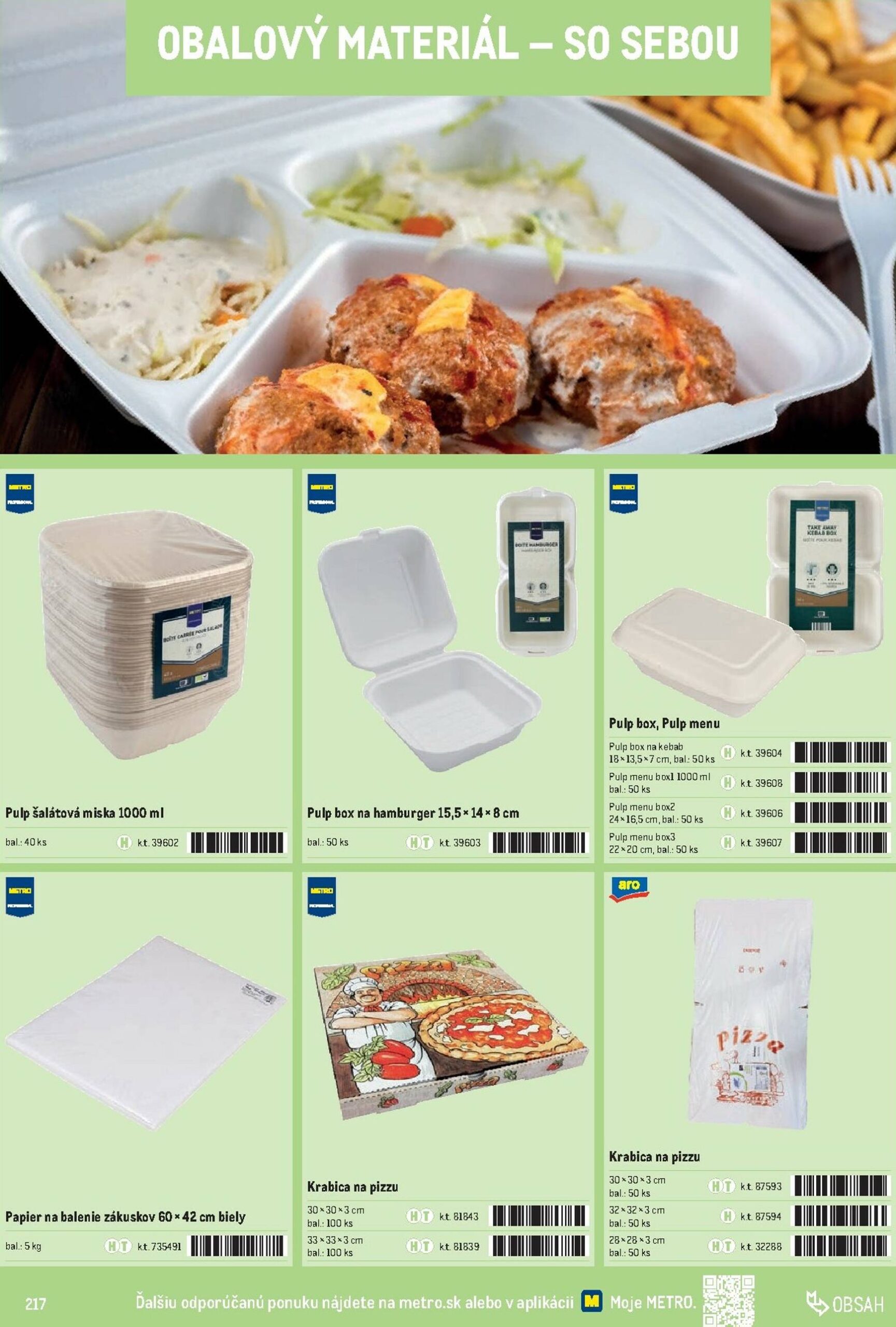 Page 217 of Aktuálny metro leták platný od stredy 01.10 do 31.12