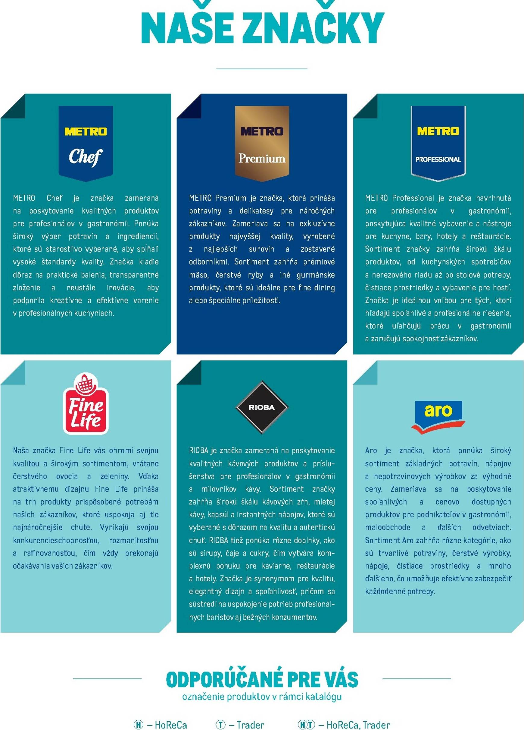 Page 8 of Aktuálny metro leták platný od stredy 01.10 do 31.12