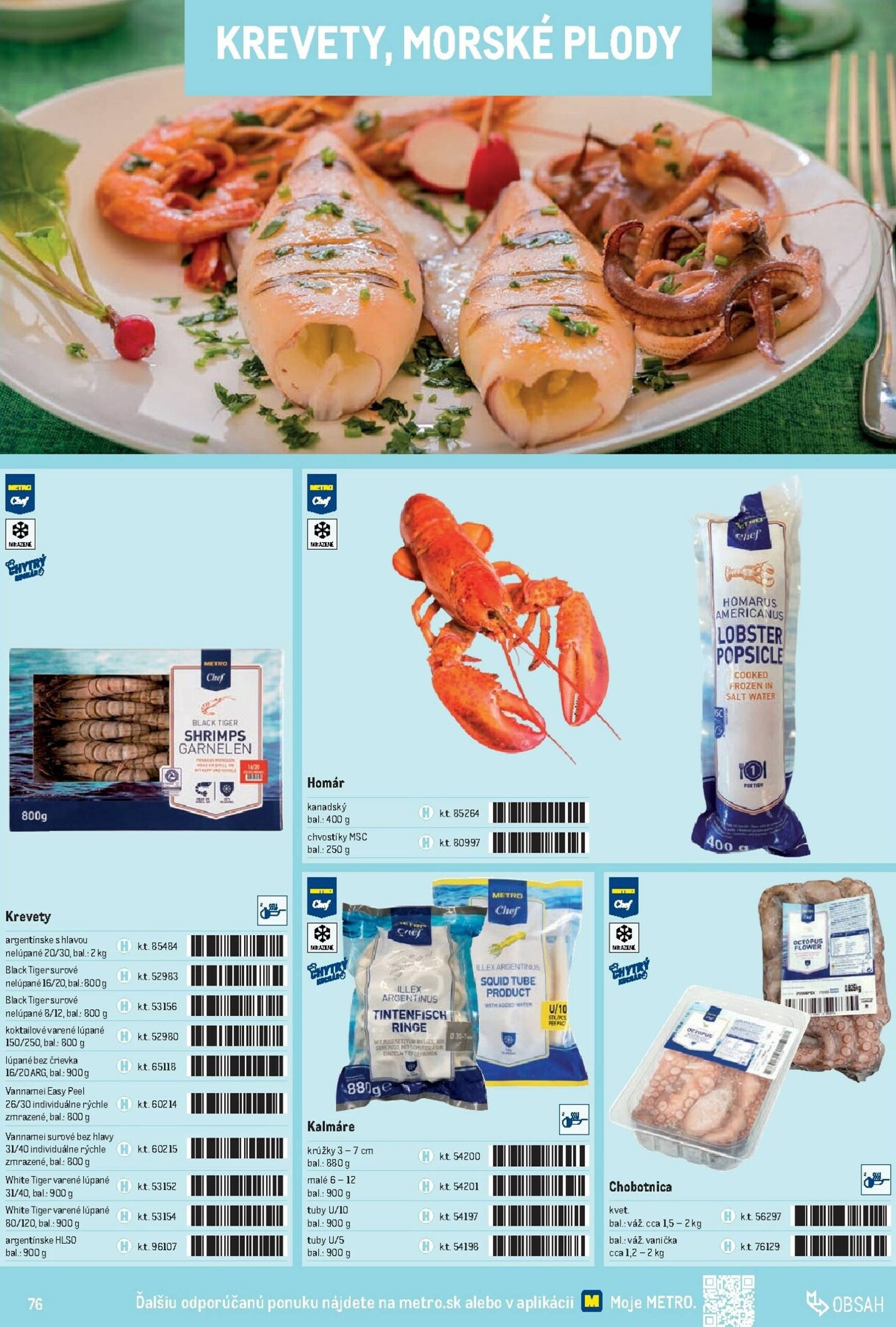 Page 76 of Aktuálny metro leták platný od stredy 01.10 do 31.12