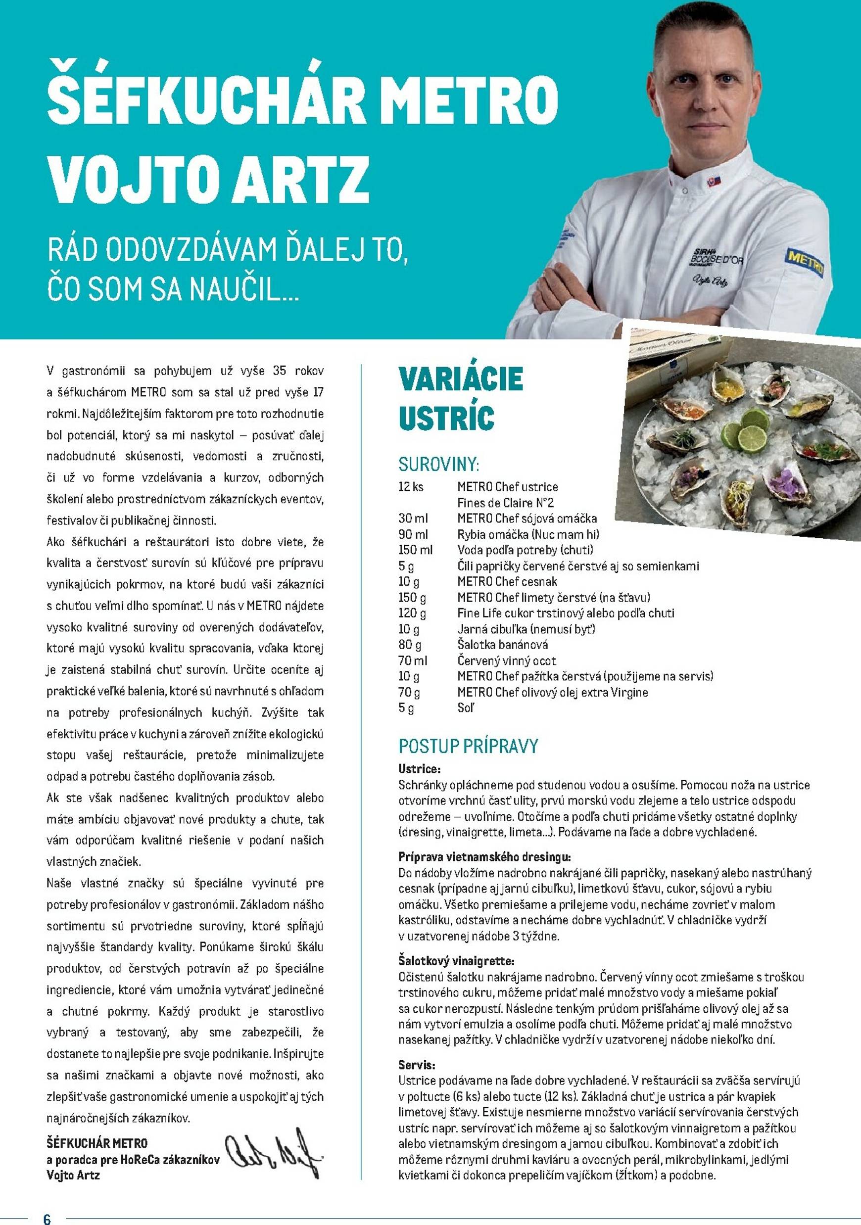 Page 6 of Aktuálny metro leták platný od stredy 01.10 do 31.12