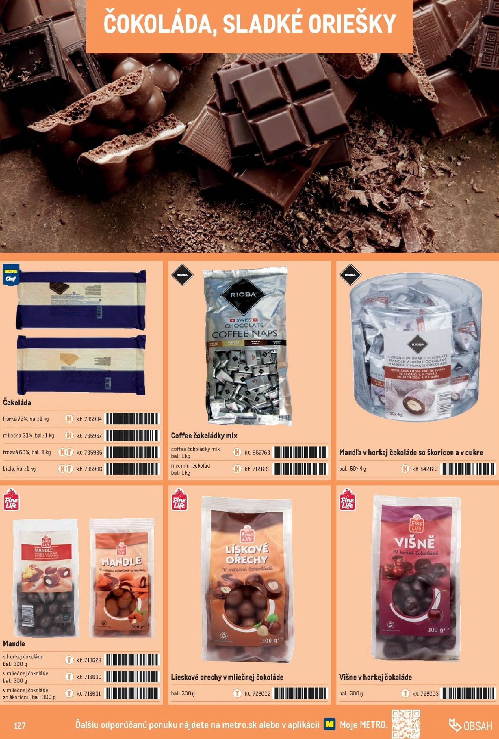 Page 127 of Aktuálny metro leták platný od stredy 01.10 do 31.12