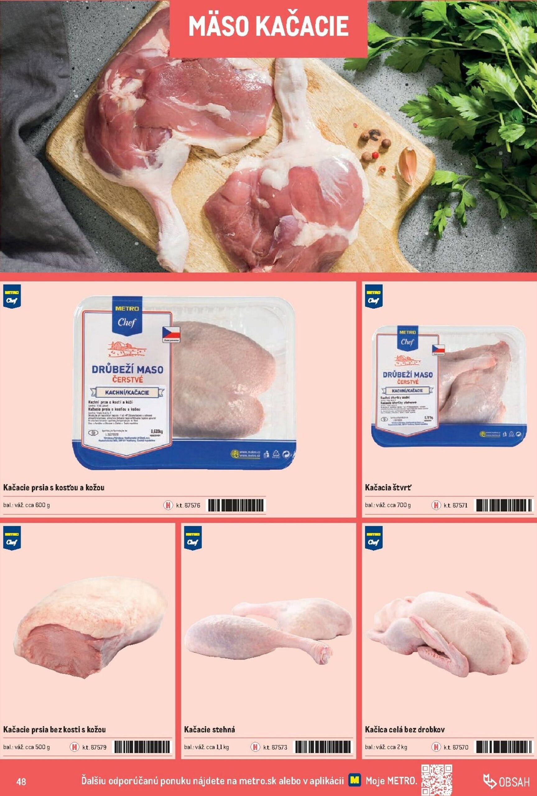 Page 48 of Aktuálny metro leták platný od stredy 01.10 do 31.12