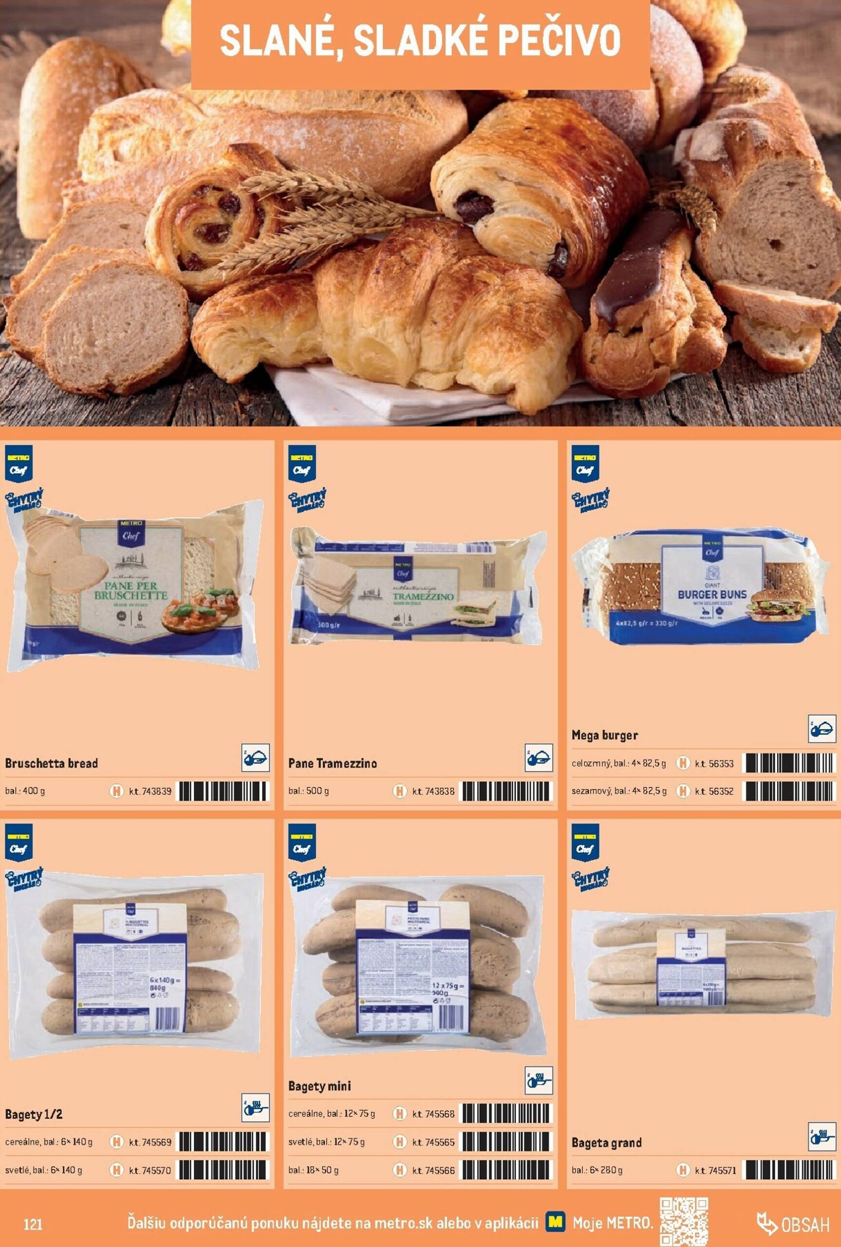 Page 121 of Aktuálny metro leták platný od stredy 01.10 do 31.12