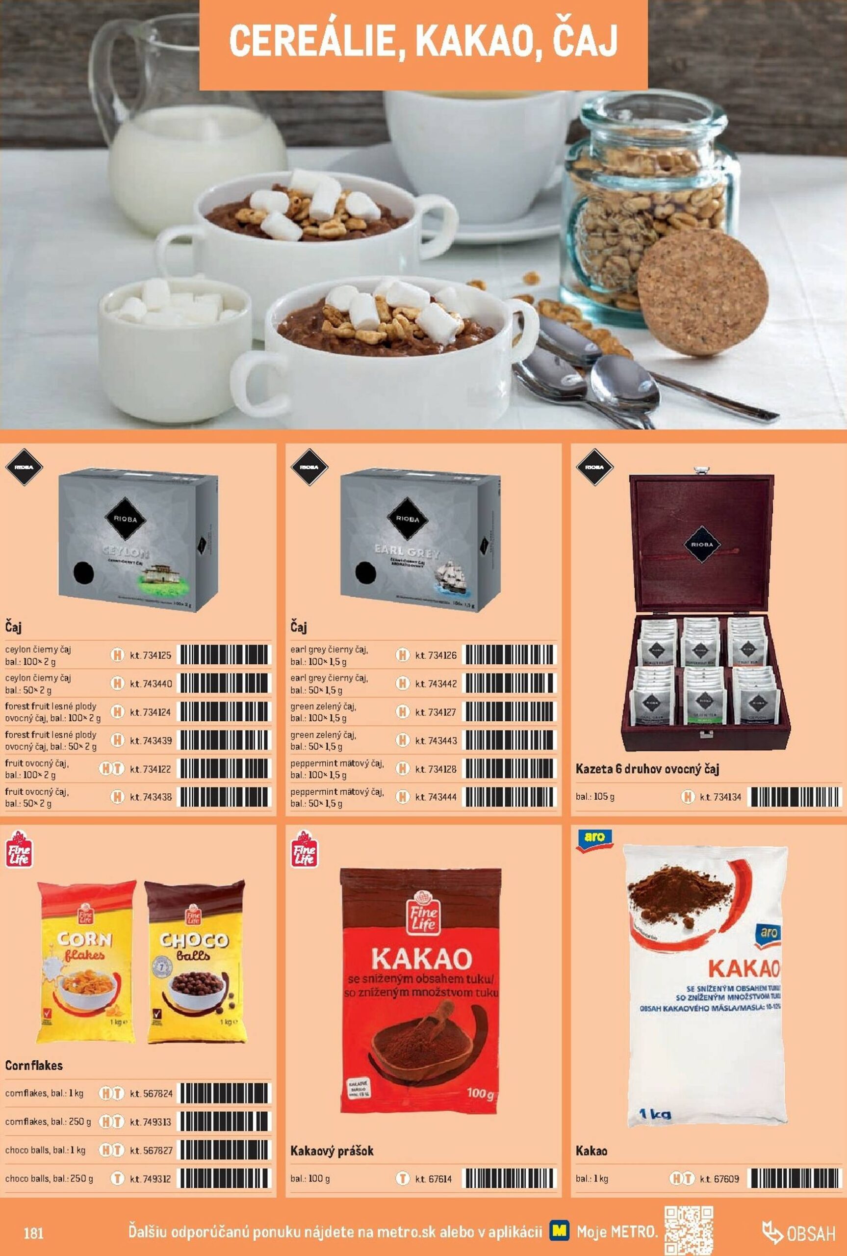 Page 181 of Aktuálny metro leták platný od stredy 01.10 do 31.12