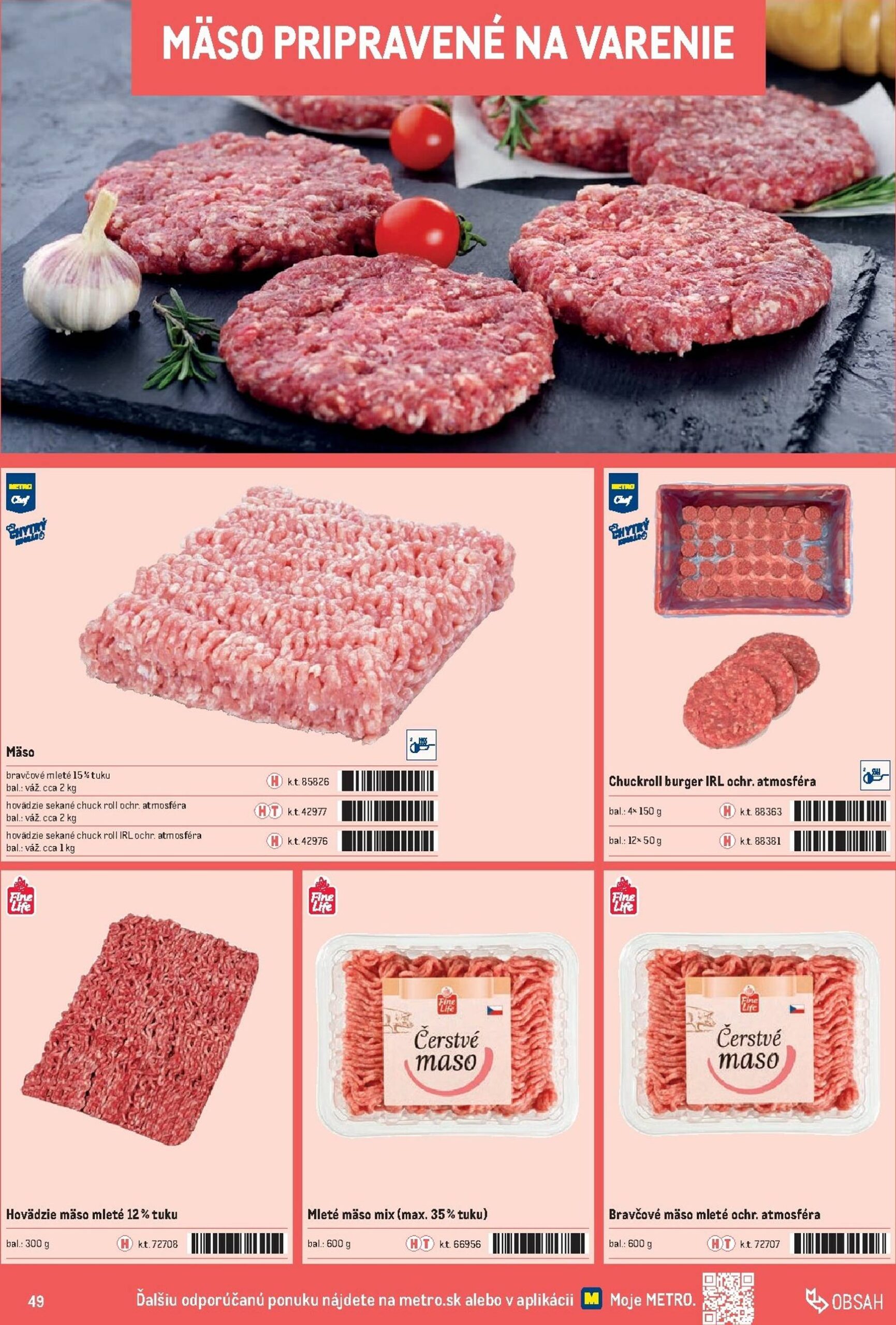 Page 49 of Aktuálny metro leták platný od stredy 01.10 do 31.12