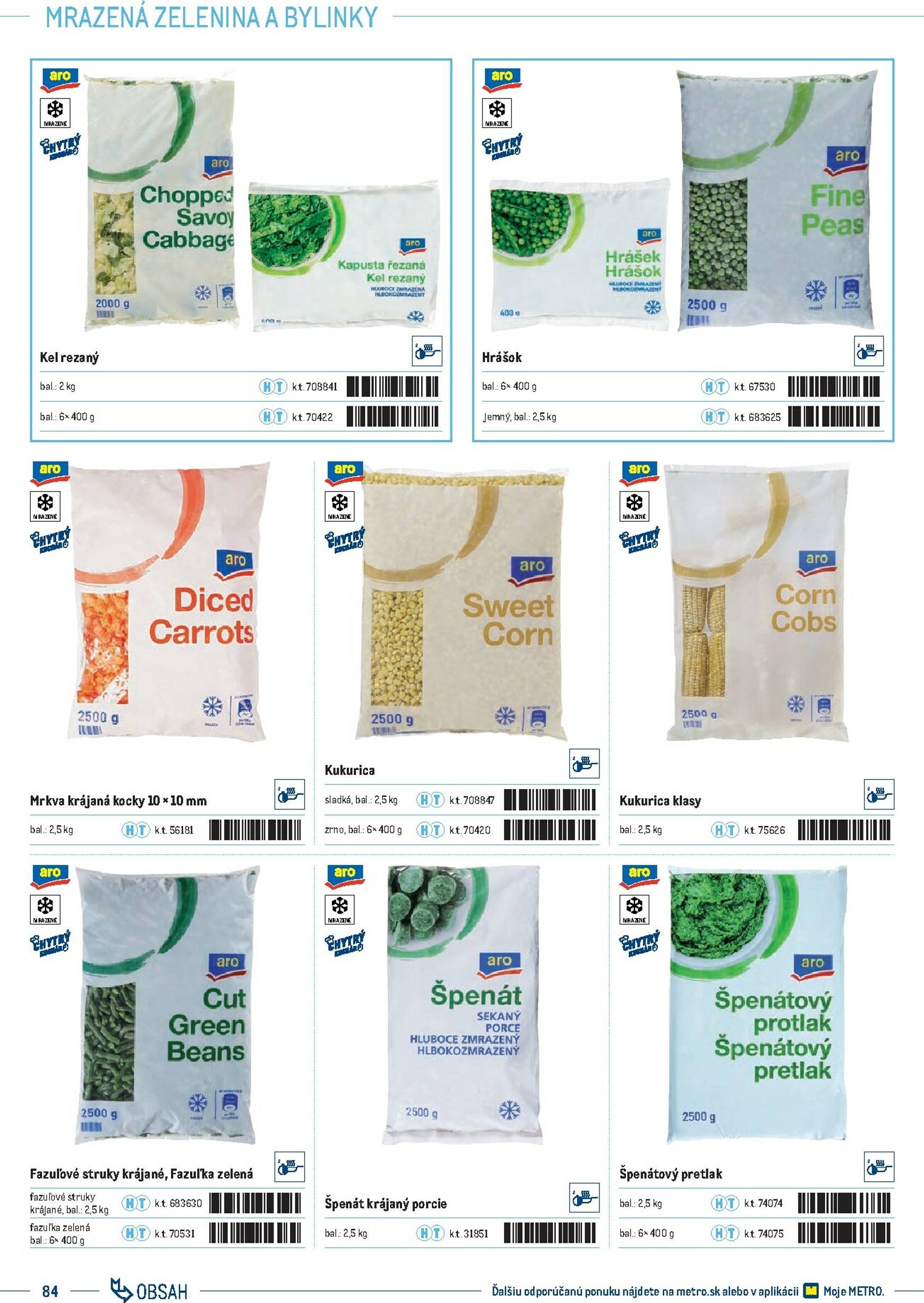 Page 84 of Aktuálny metro leták platný od stredy 01.10 do 31.12
