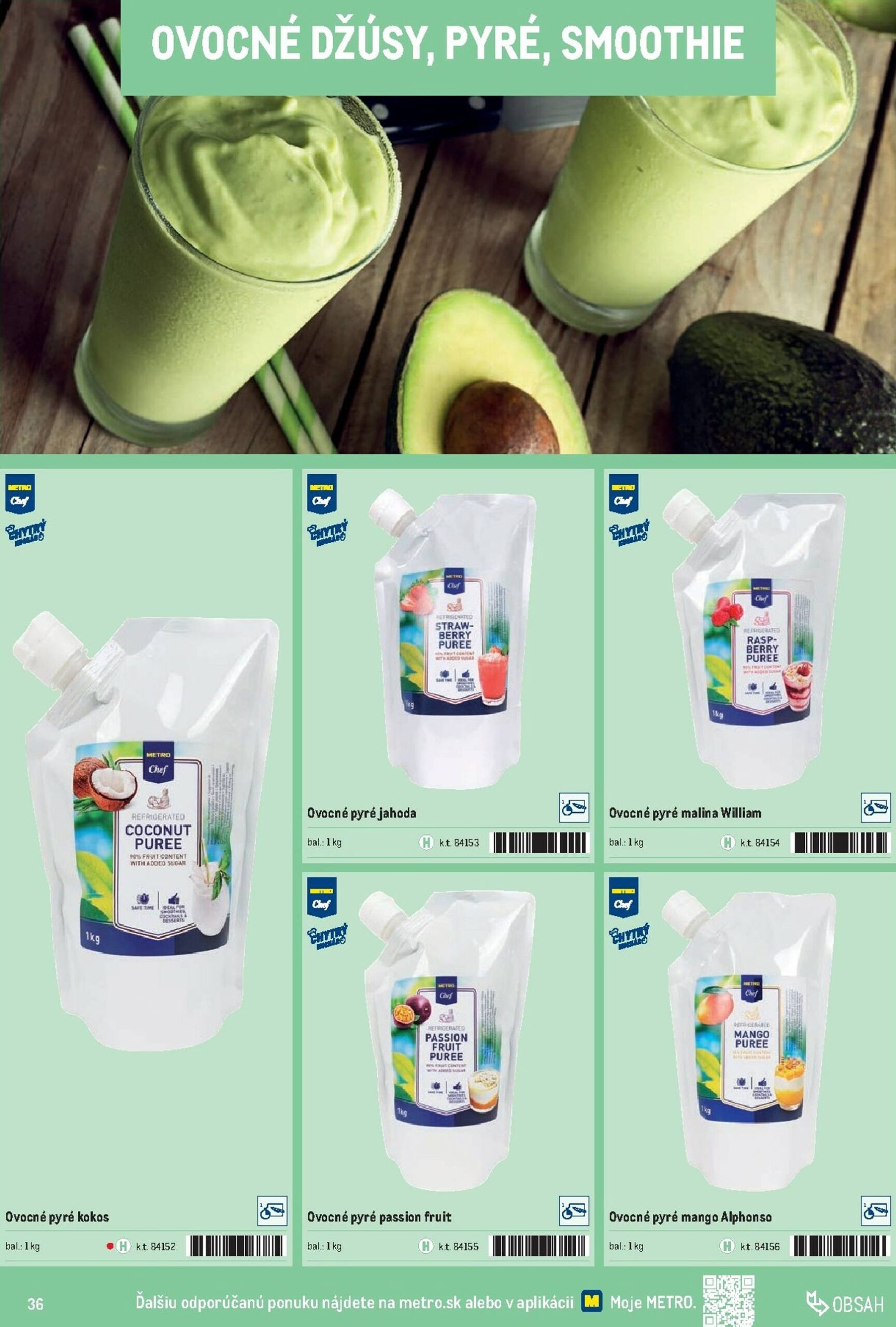 Page 36 of Aktuálny metro leták platný od stredy 01.10 do 31.12