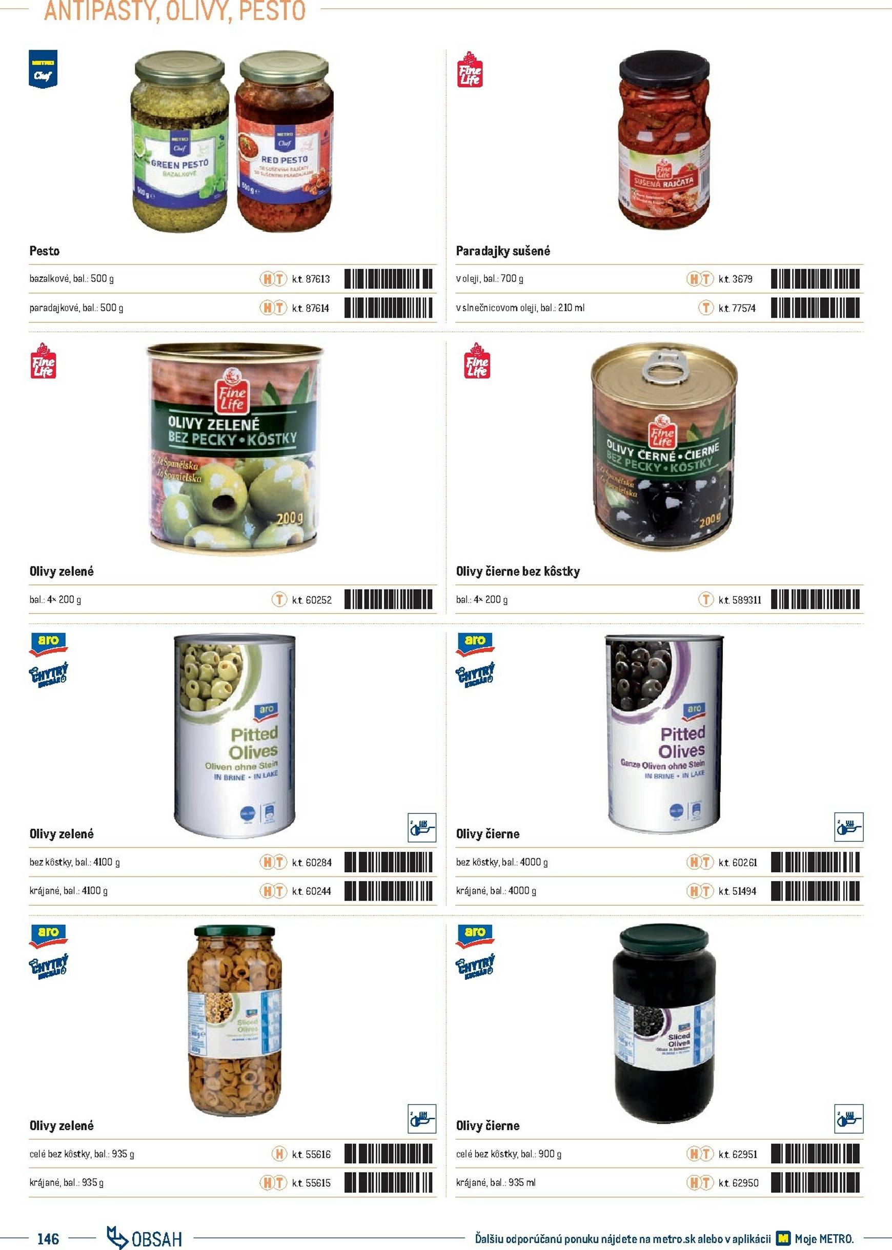 Page 146 of Aktuálny metro leták platný od stredy 01.10 do 31.12