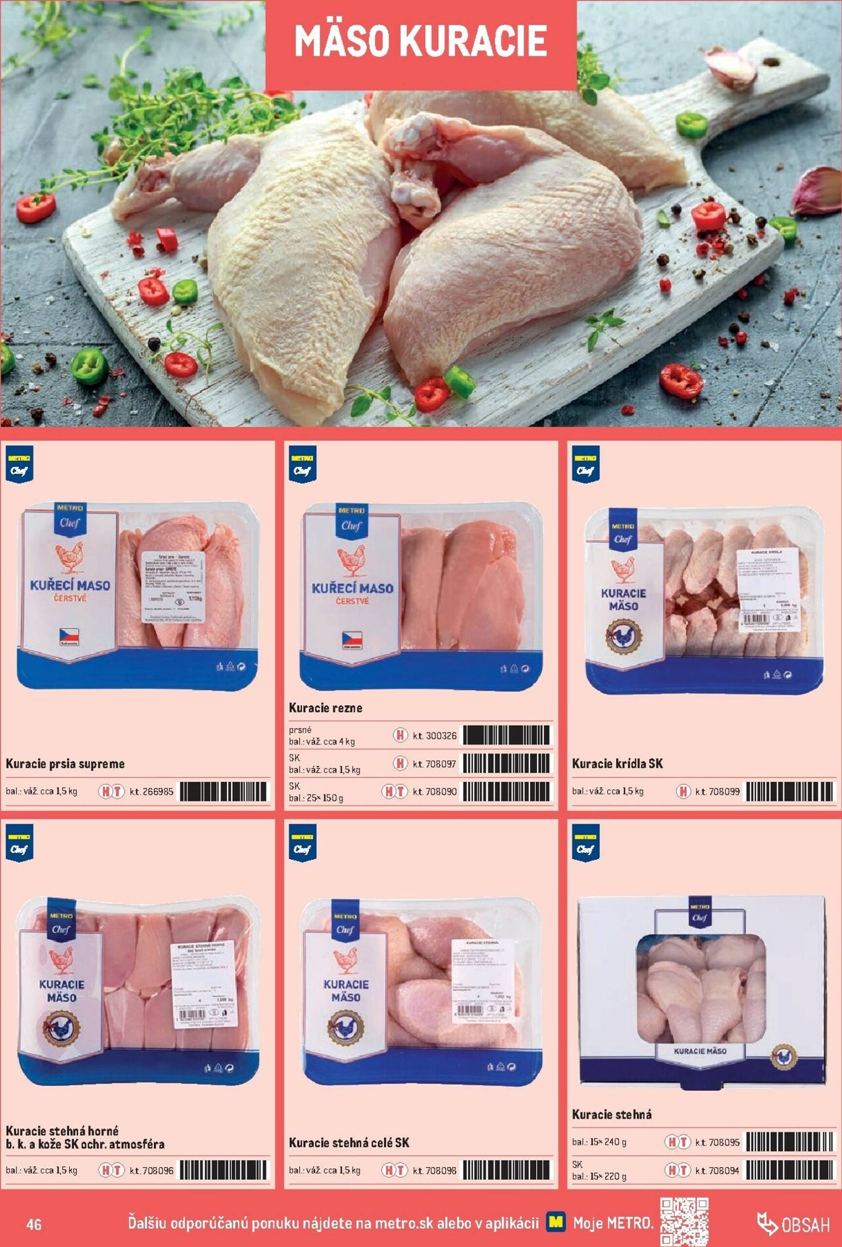 Page 46 of Aktuálny metro leták platný od stredy 01.10 do 31.12