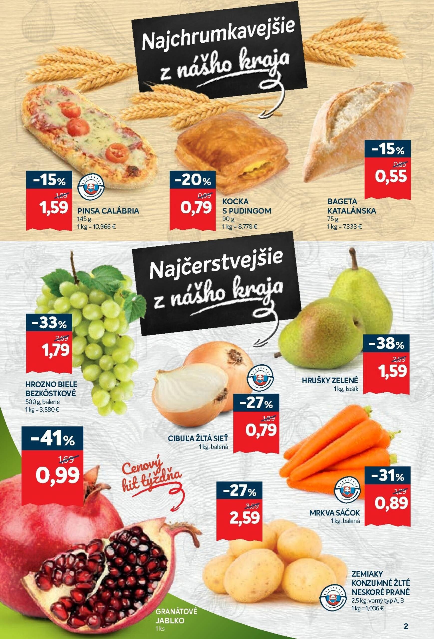 Page 2 of Aktuálny kraj leták platný od štvrtka 23.10 do 29.10