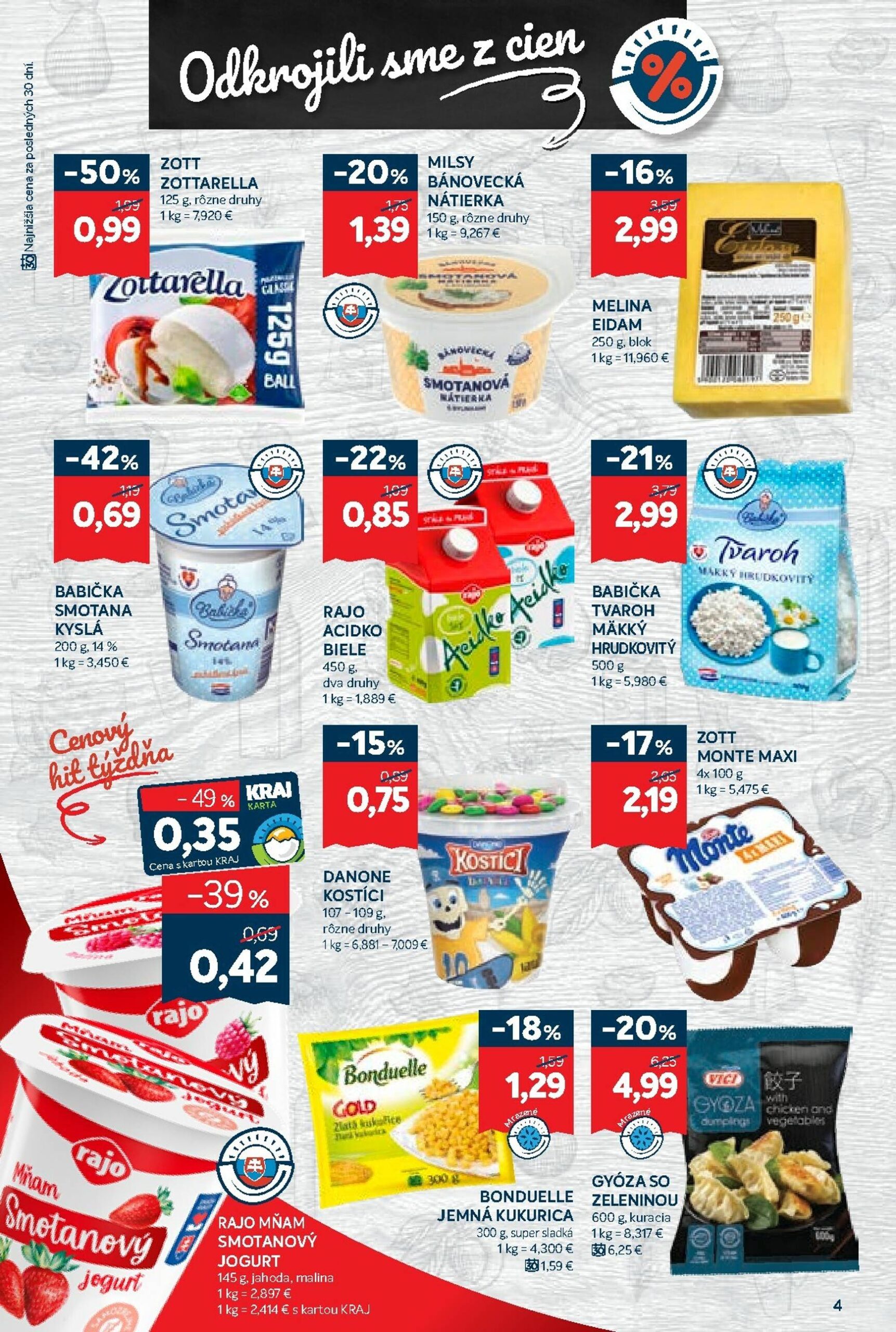 Page 4 of Aktuálny kraj leták platný od štvrtka 23.10 do 29.10