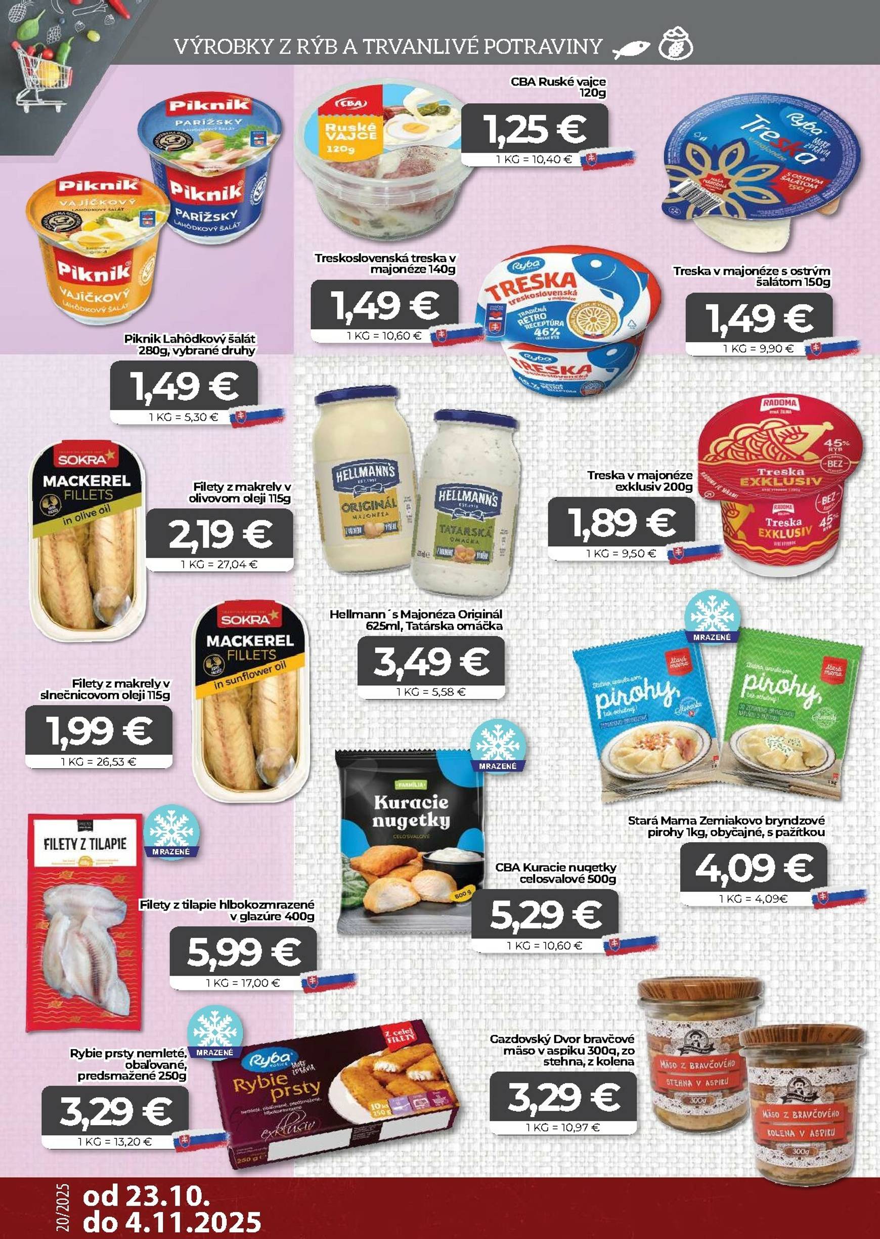 Page 6 of Aktuálny cba leták platný od štvrtka 23.10 do 04.11