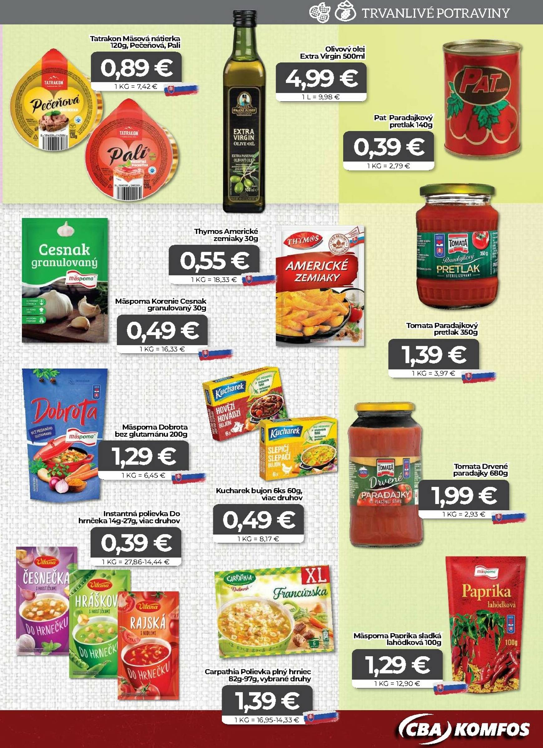 Page 7 of Aktuálny cba leták platný od štvrtka 23.10 do 04.11