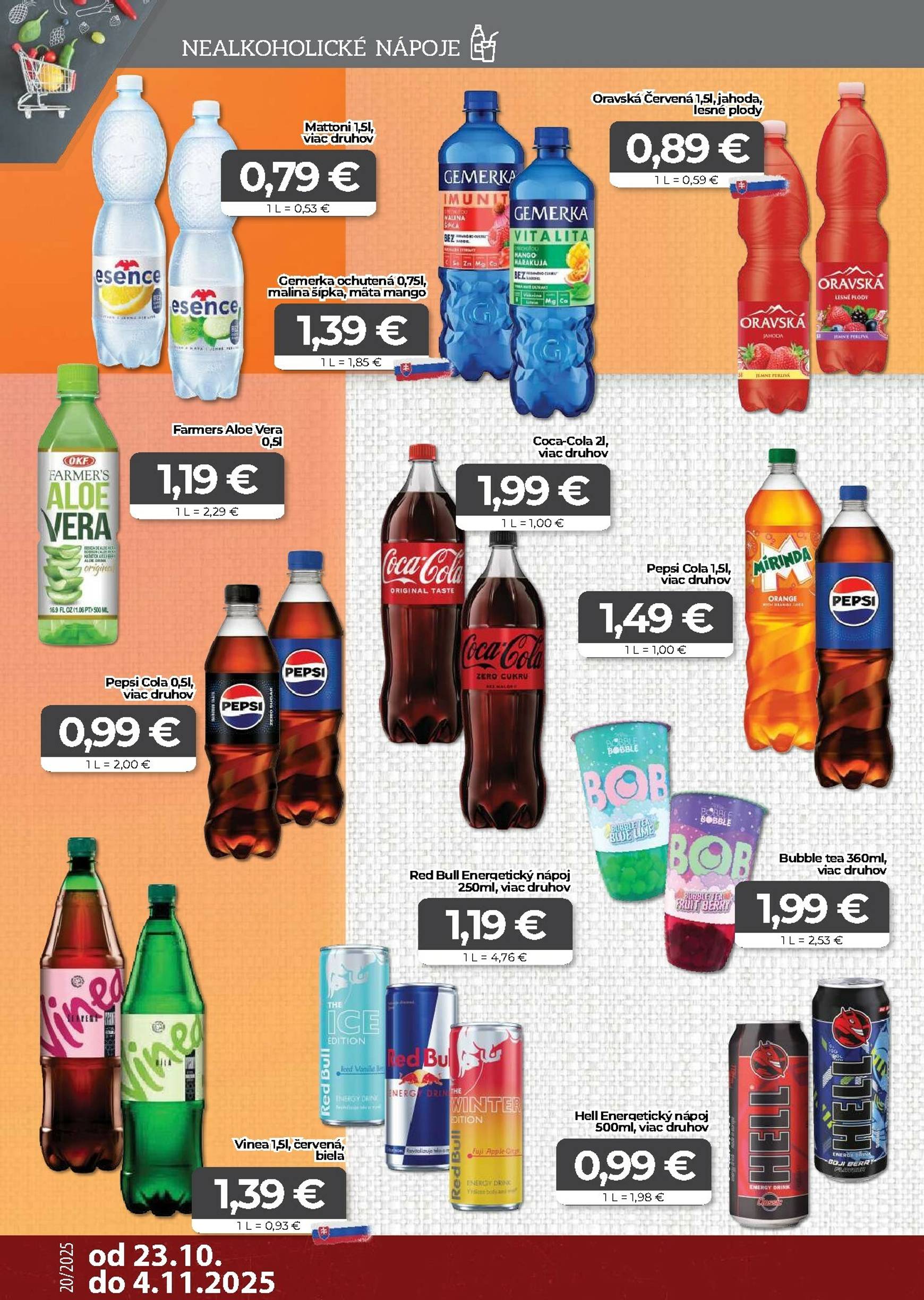 Page 12 of Aktuálny cba leták platný od štvrtka 23.10 do 04.11