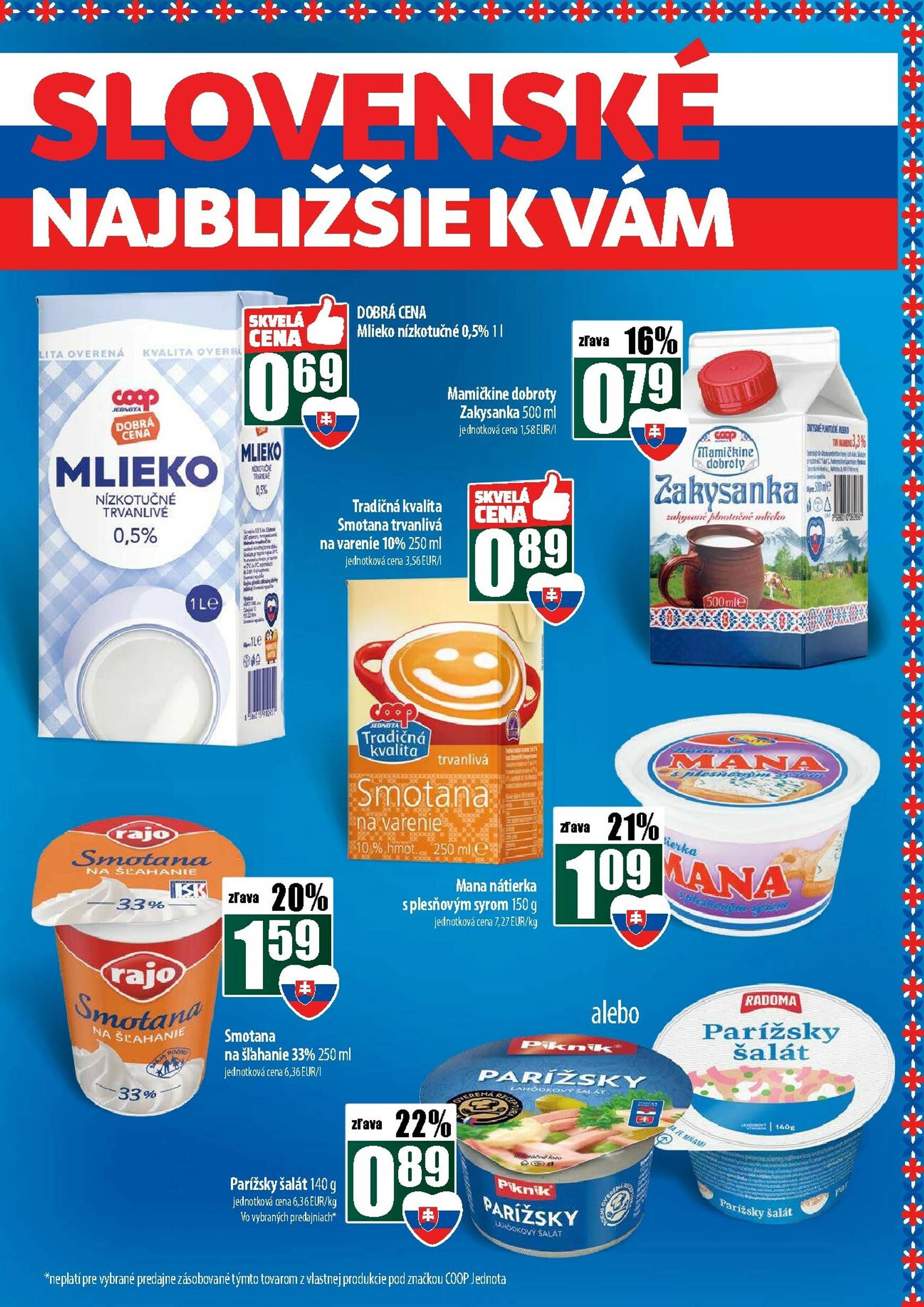 Page 5 of Aktuálny coop-jednota leták platný od štvrtka 23.10 do 29.10