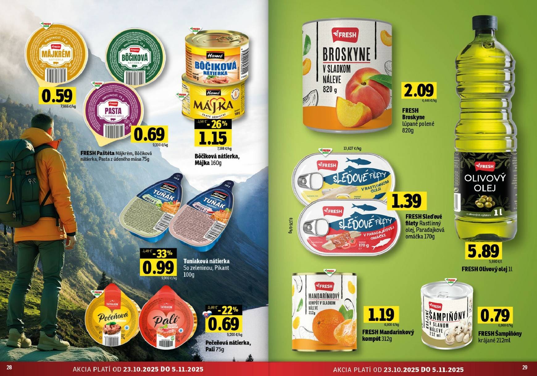 Page 15 of Aktuálny fresh leták platný od štvrtka 23.10 do 05.11