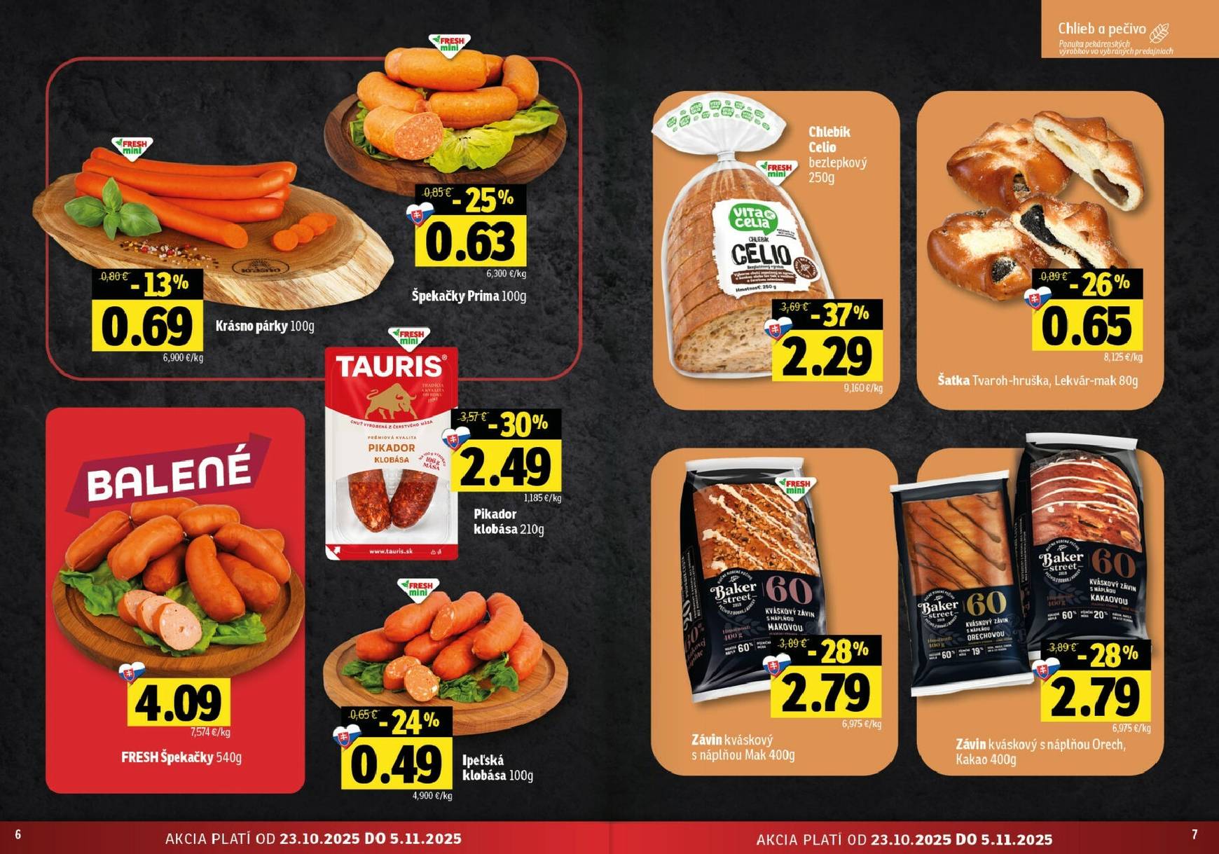 Page 4 of Aktuálny fresh leták platný od štvrtka 23.10 do 05.11