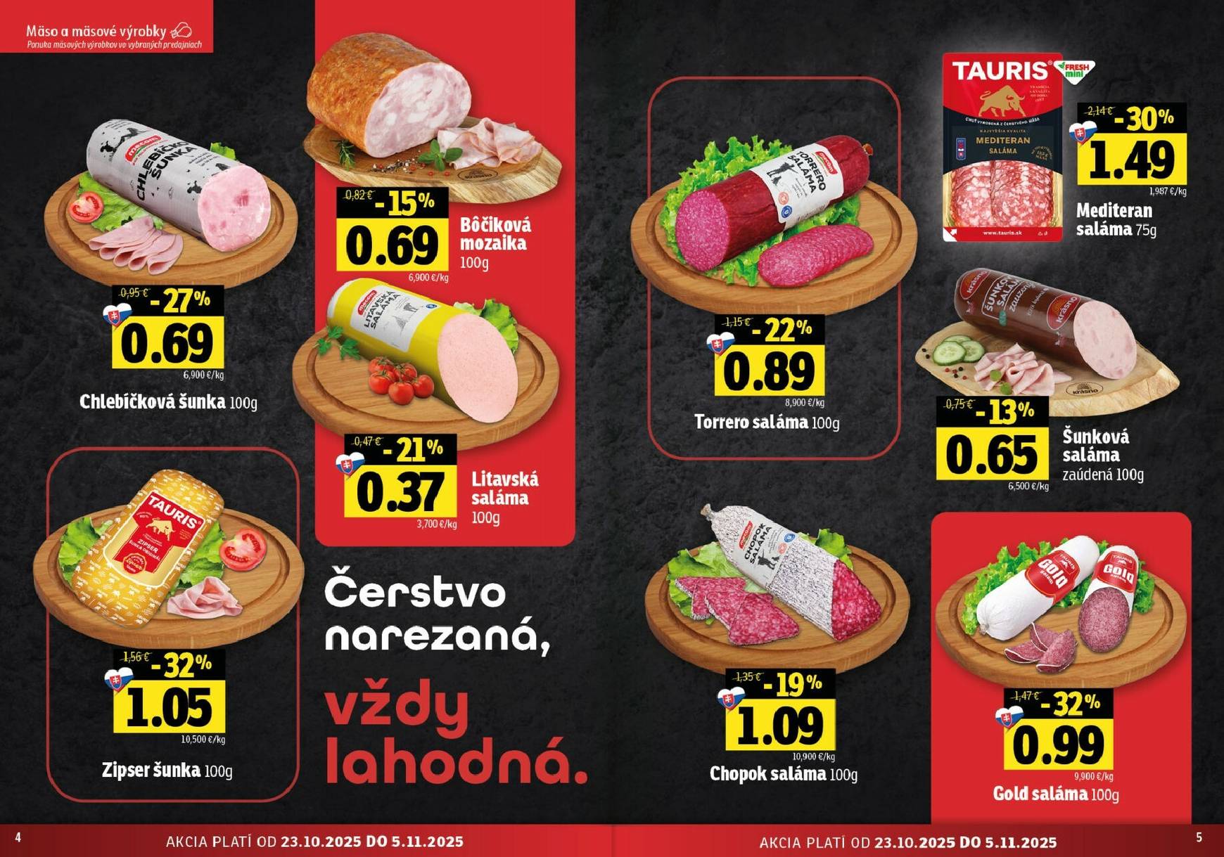 Page 3 of Aktuálny fresh leták platný od štvrtka 23.10 do 05.11