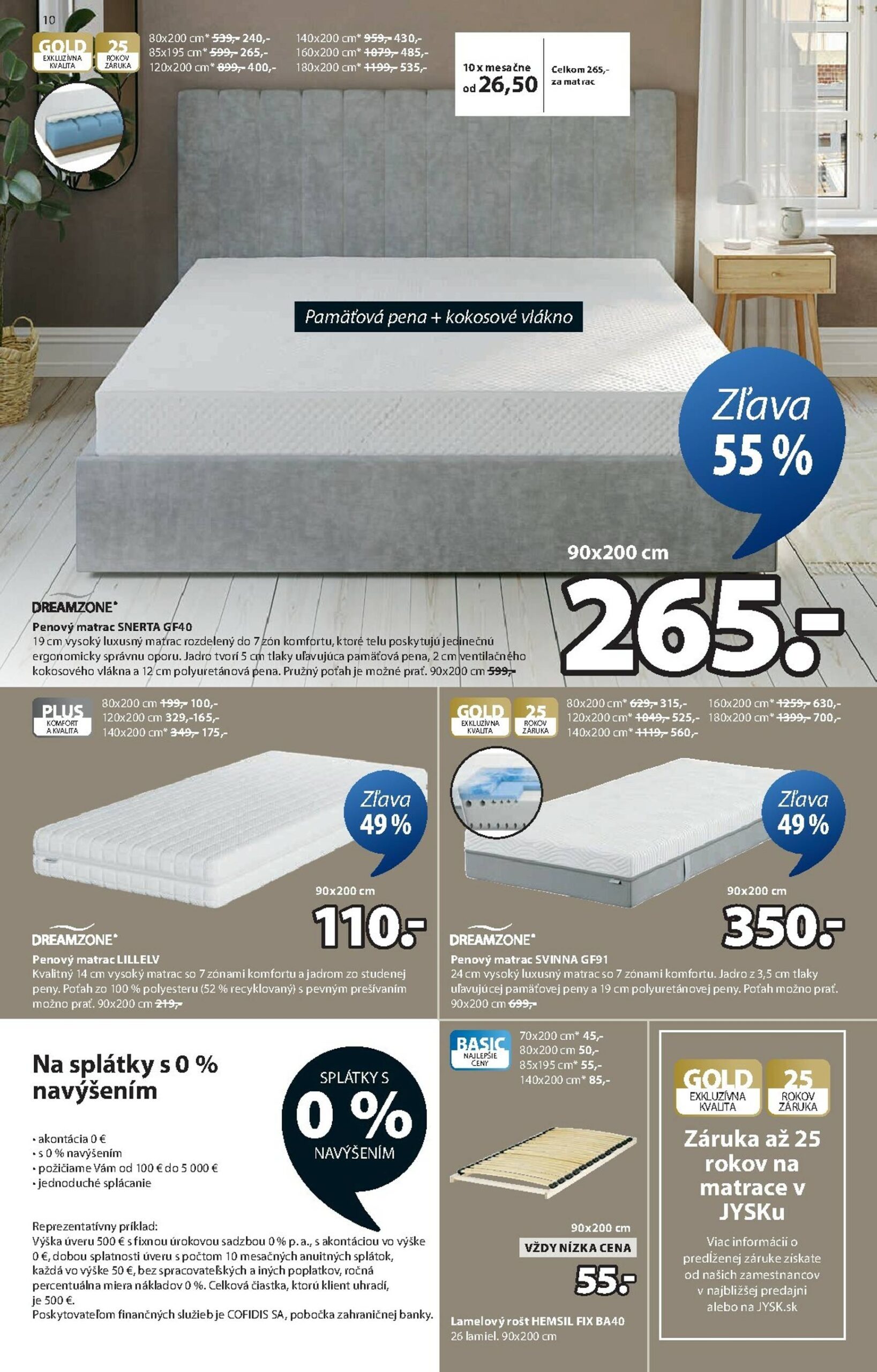 Page 10 of Aktuálny jysk leták platný od stredy 22.10 do 23.11