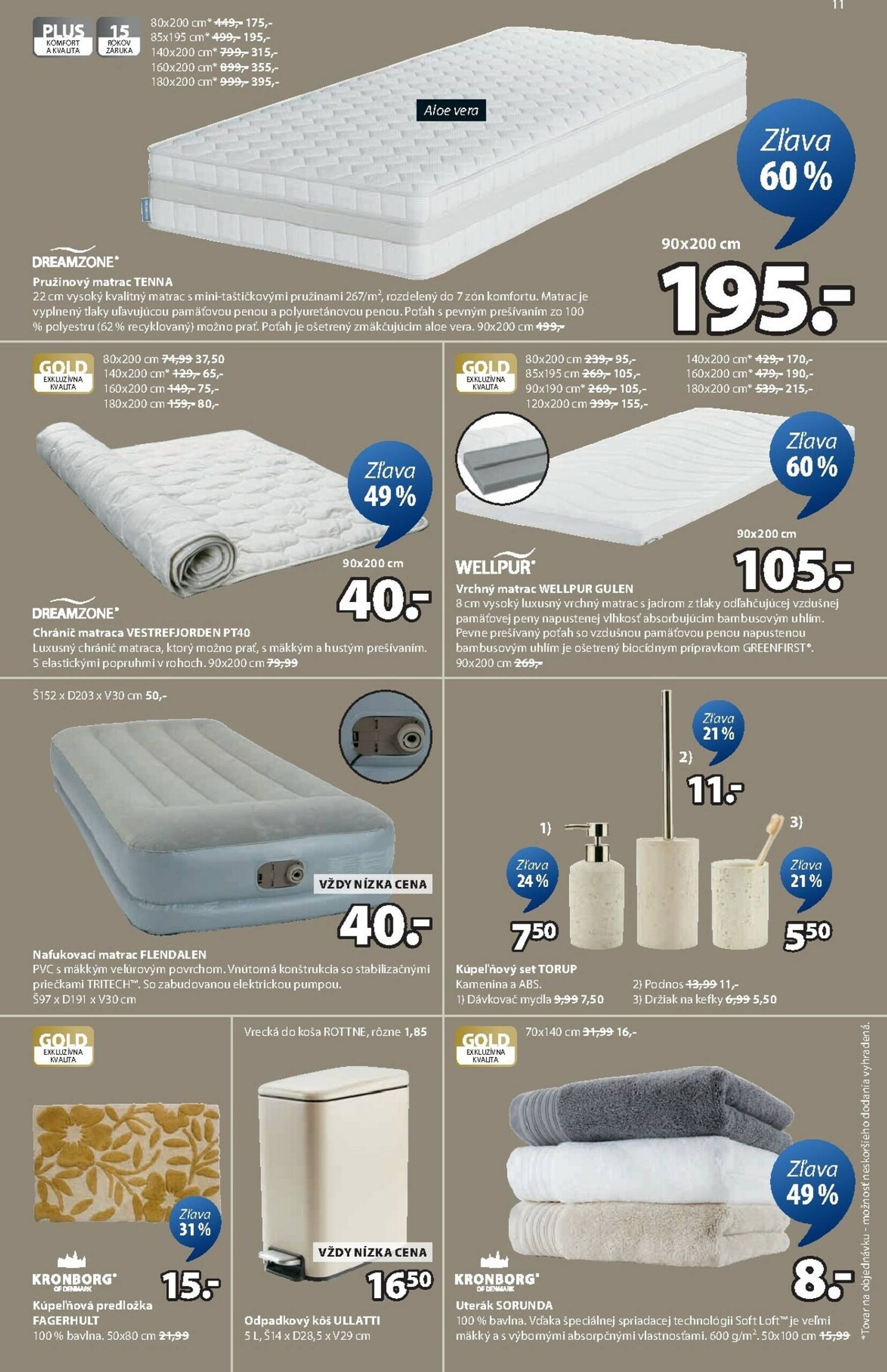 Page 11 of Aktuálny jysk leták platný od stredy 22.10 do 23.11