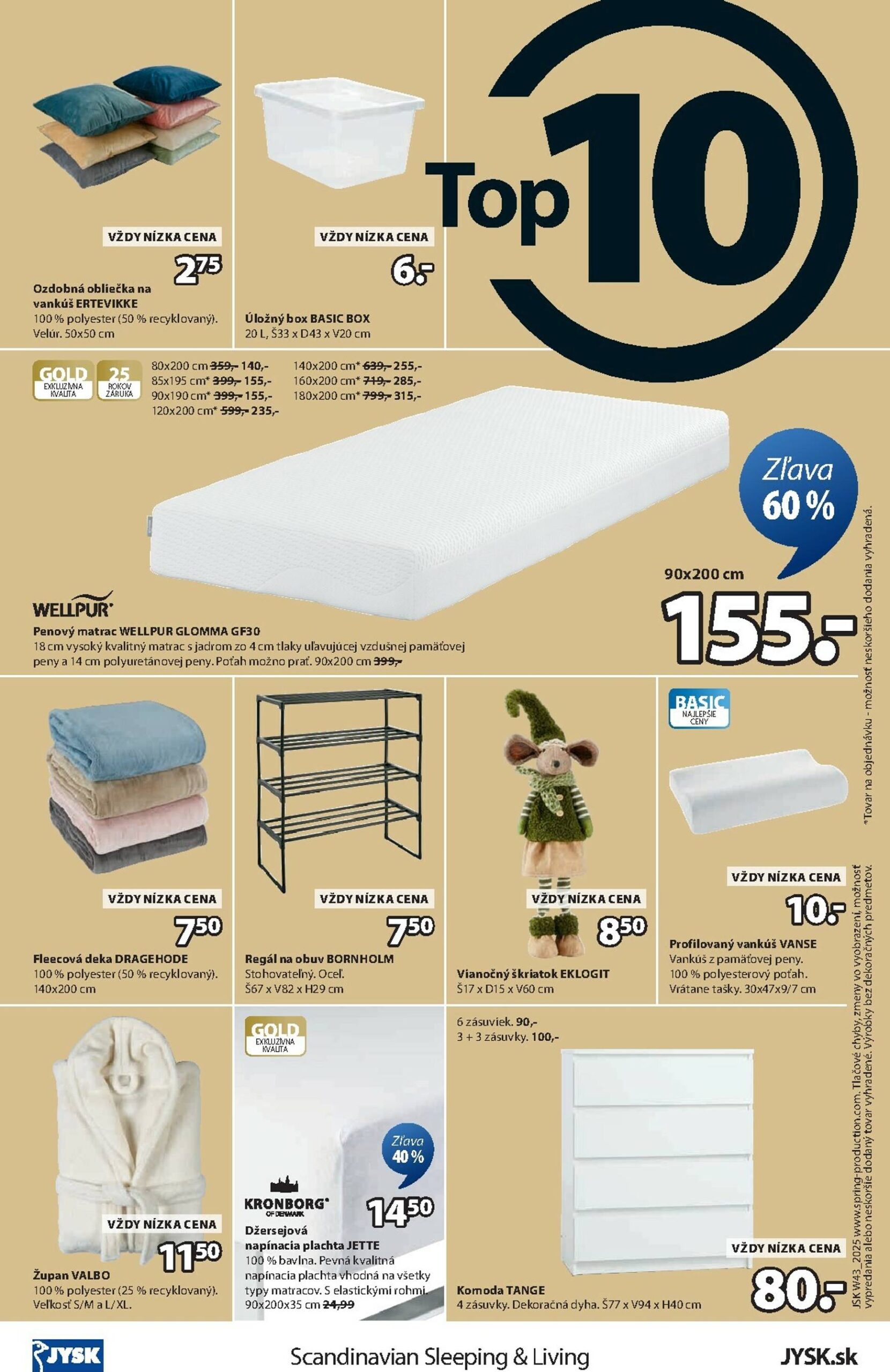 Page 12 of Aktuálny jysk leták platný od stredy 22.10 do 23.11