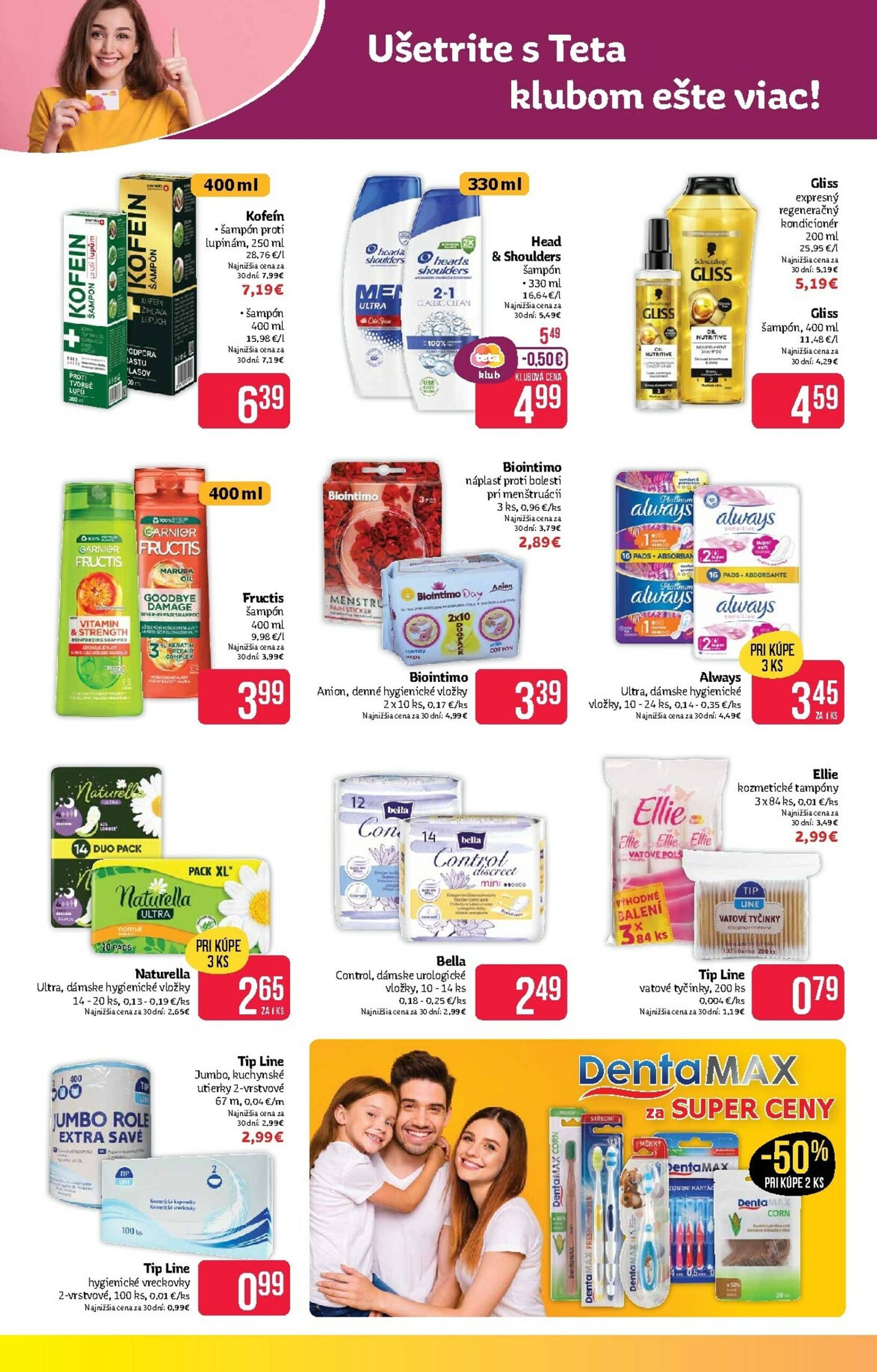 Page 10 of Aktuálny teta-drogerie leták platný od pondelka 27.10 do 05.11