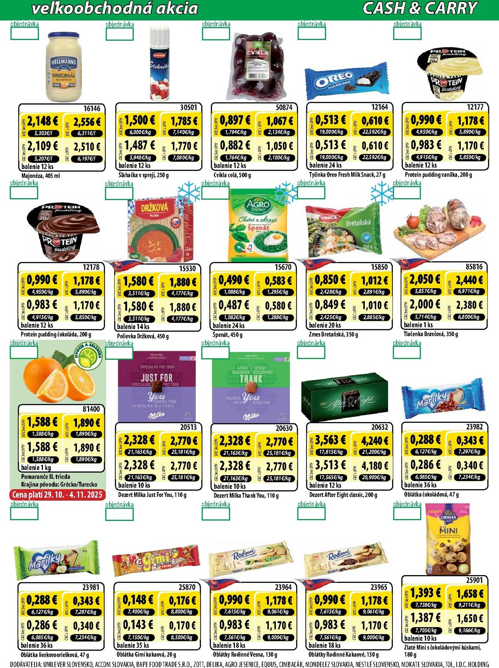 Page 3 of Aktuálny milk-agro leták platný od stredy 29.10 do 11.11